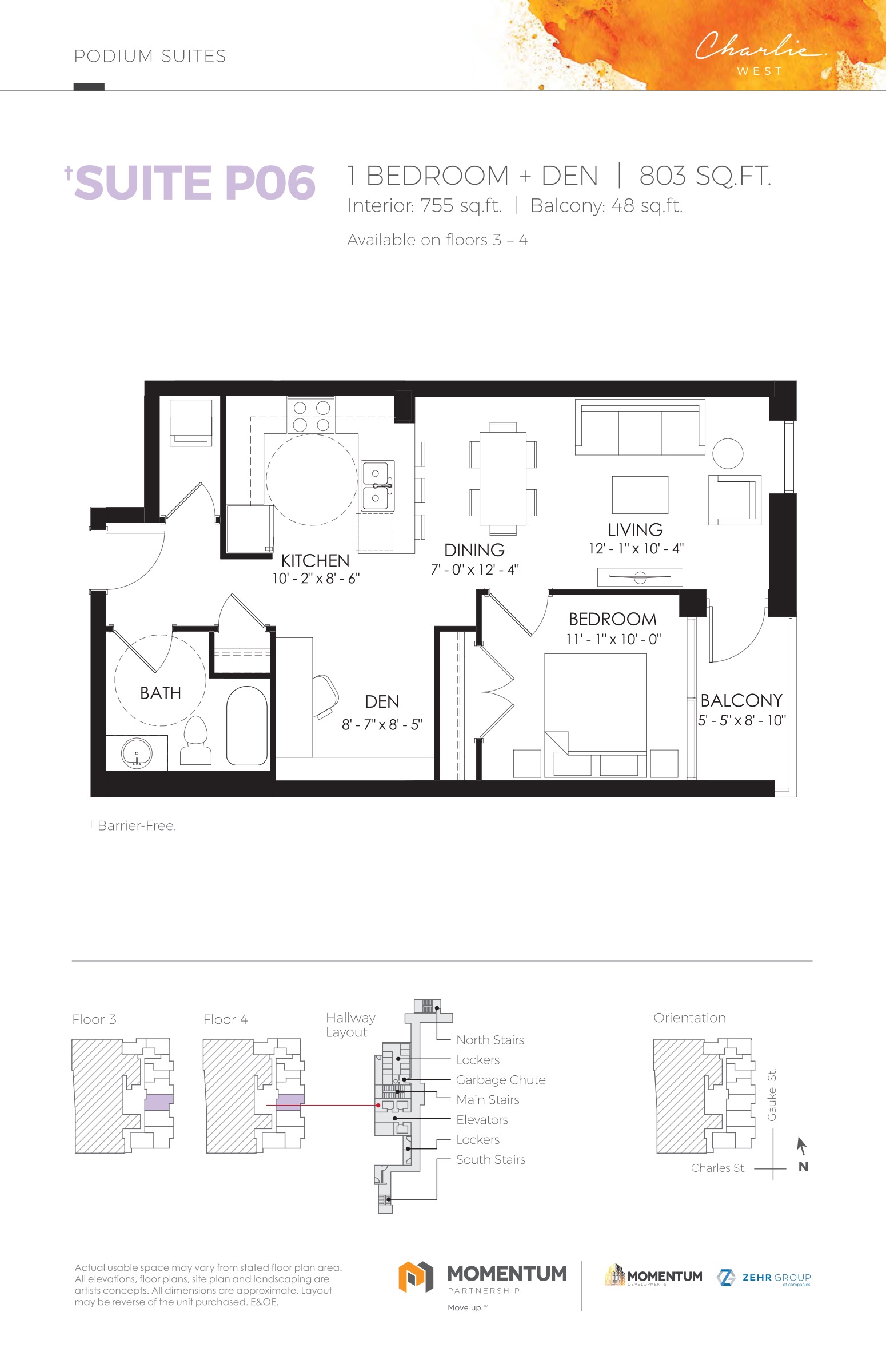 Suite P06 floor plan