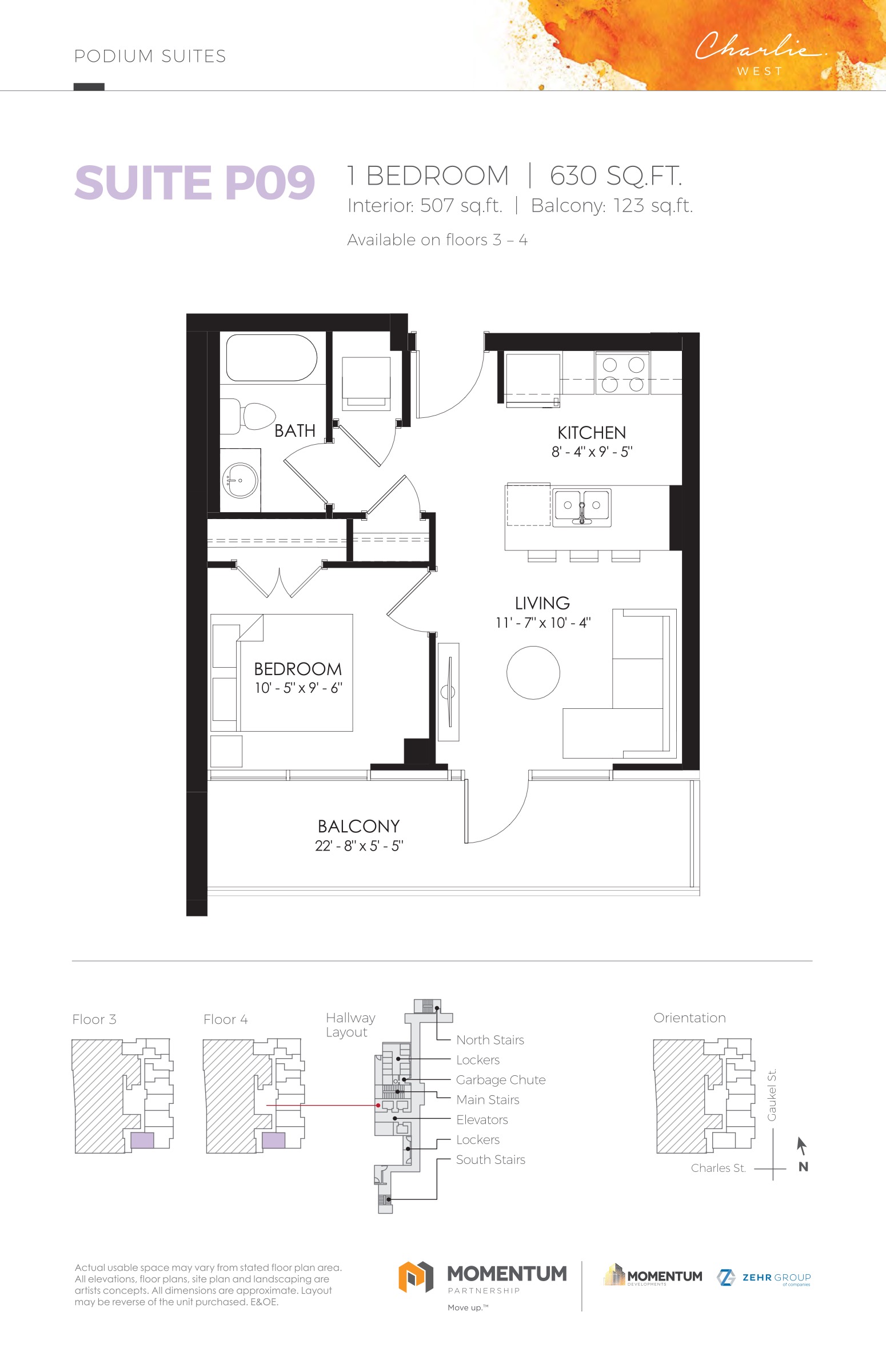 Suite P09 floor plan