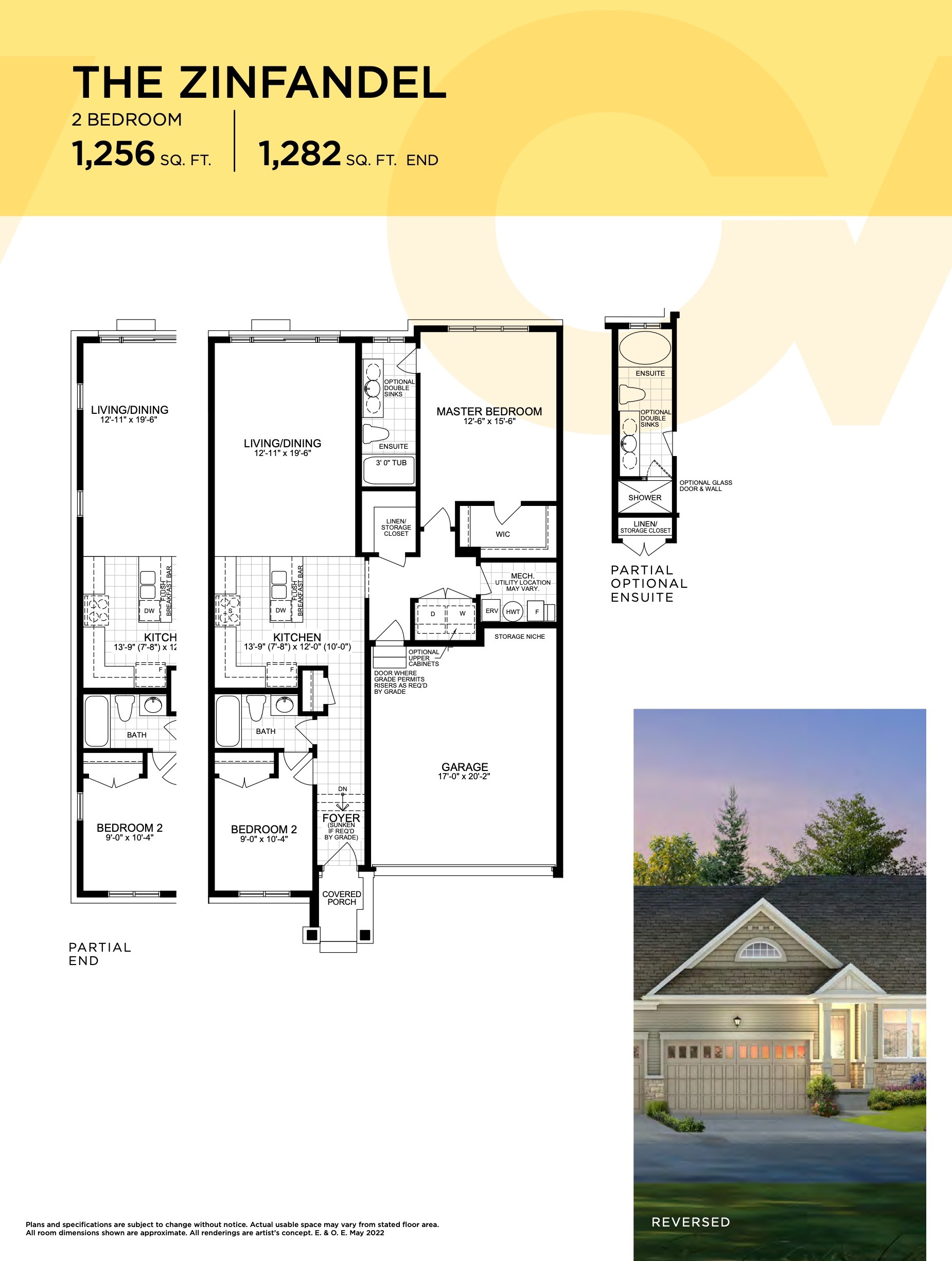The Zinfandel floor plan