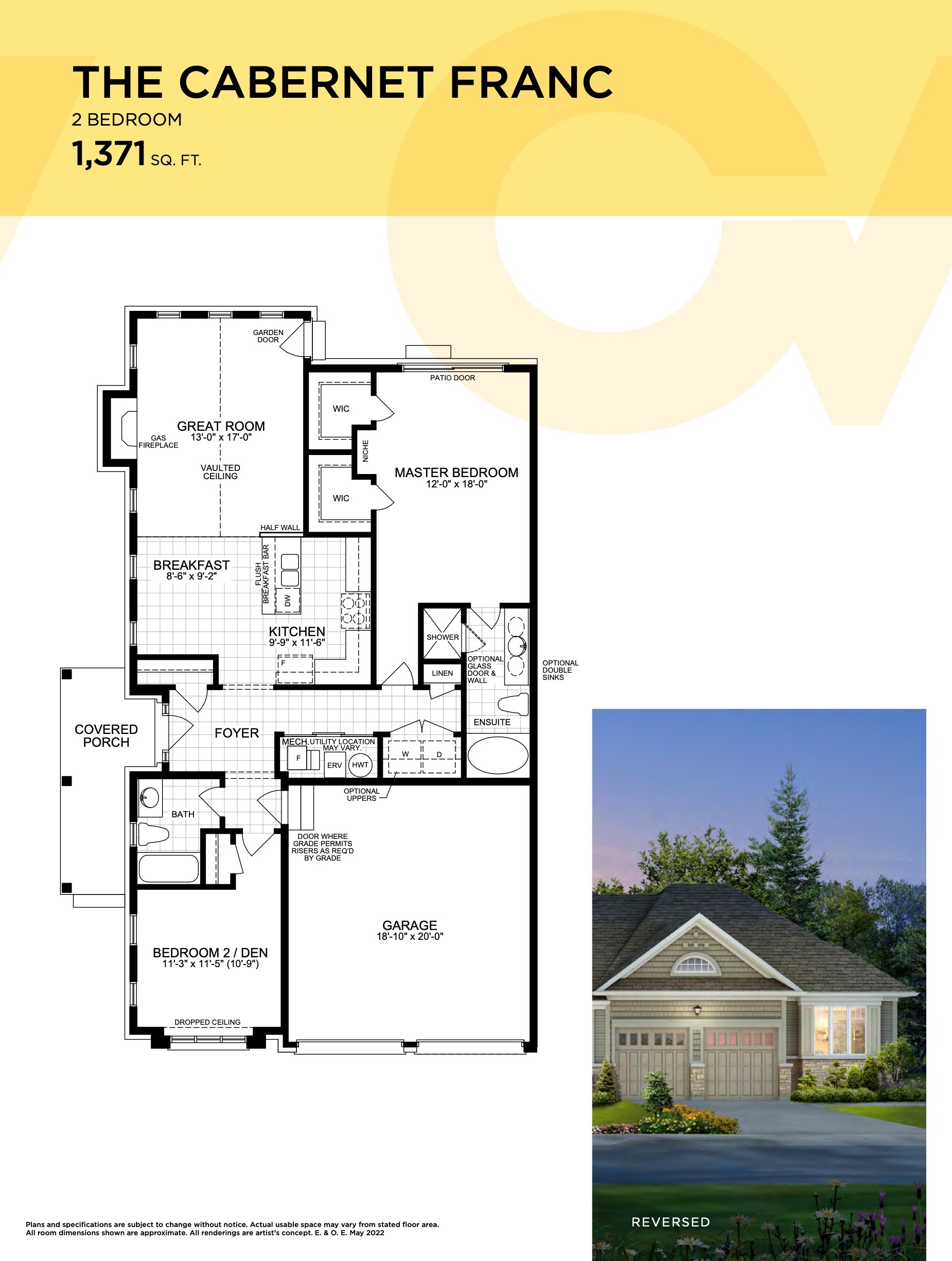 The Cabernet Franc floor plan