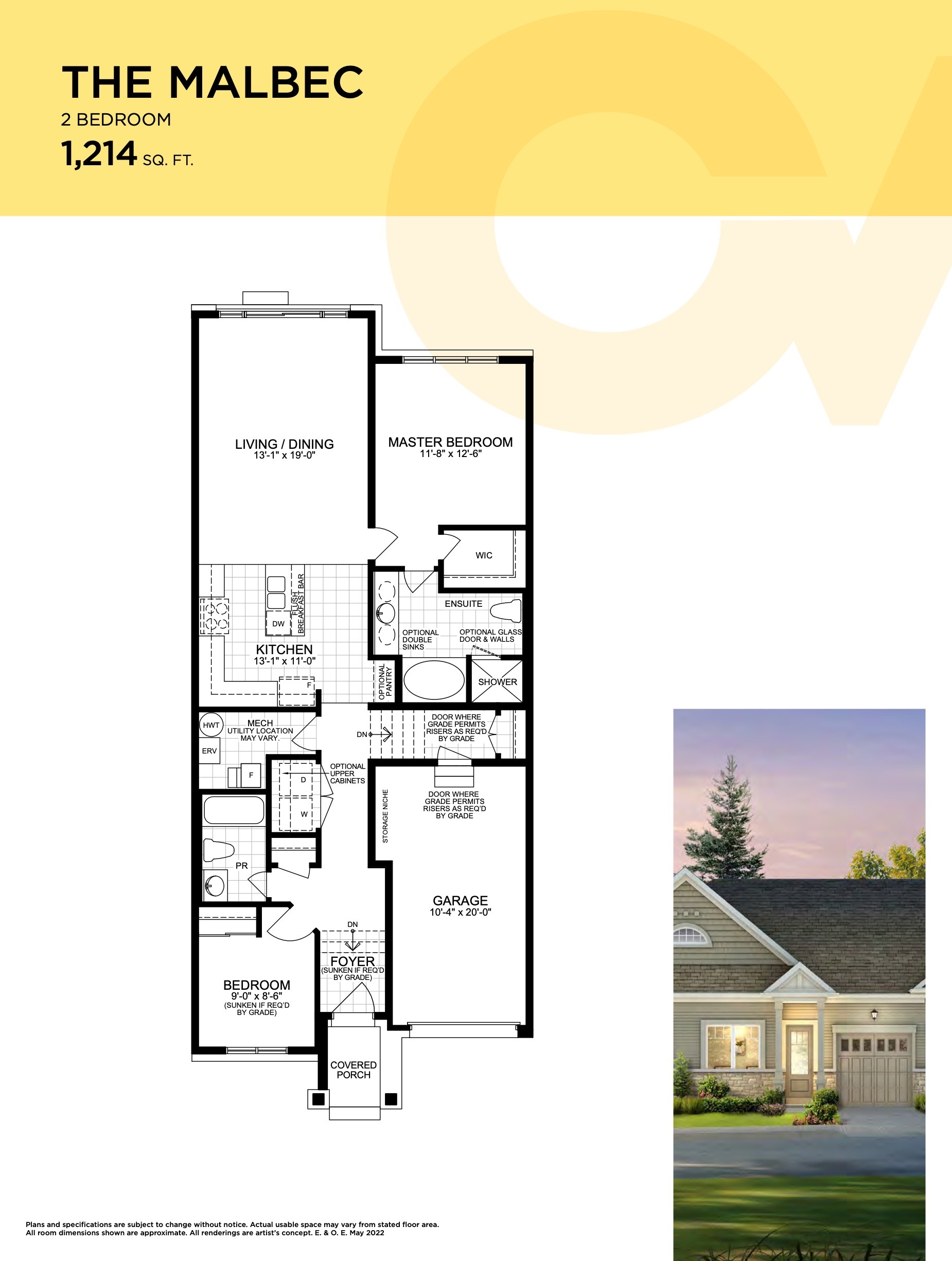 The Malbec floor plan
