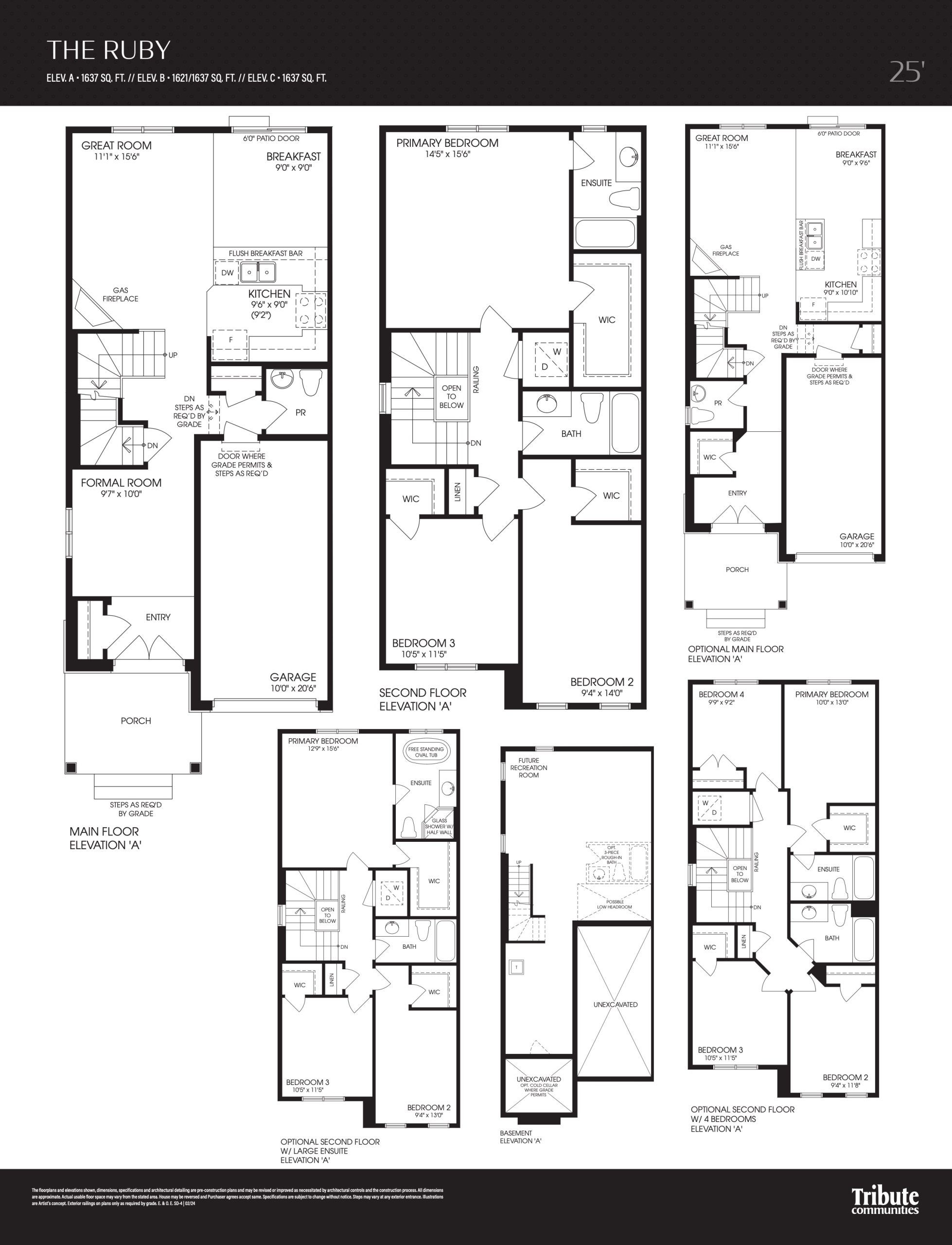 The Ruby floor plan