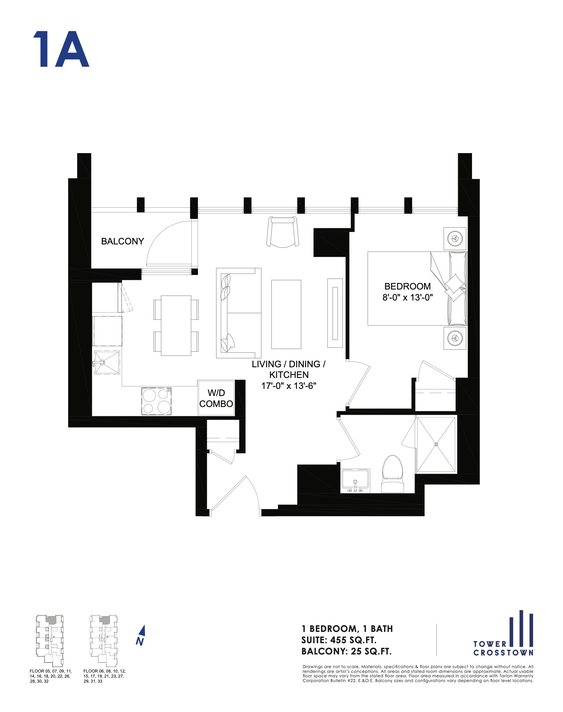 1A floor plan
