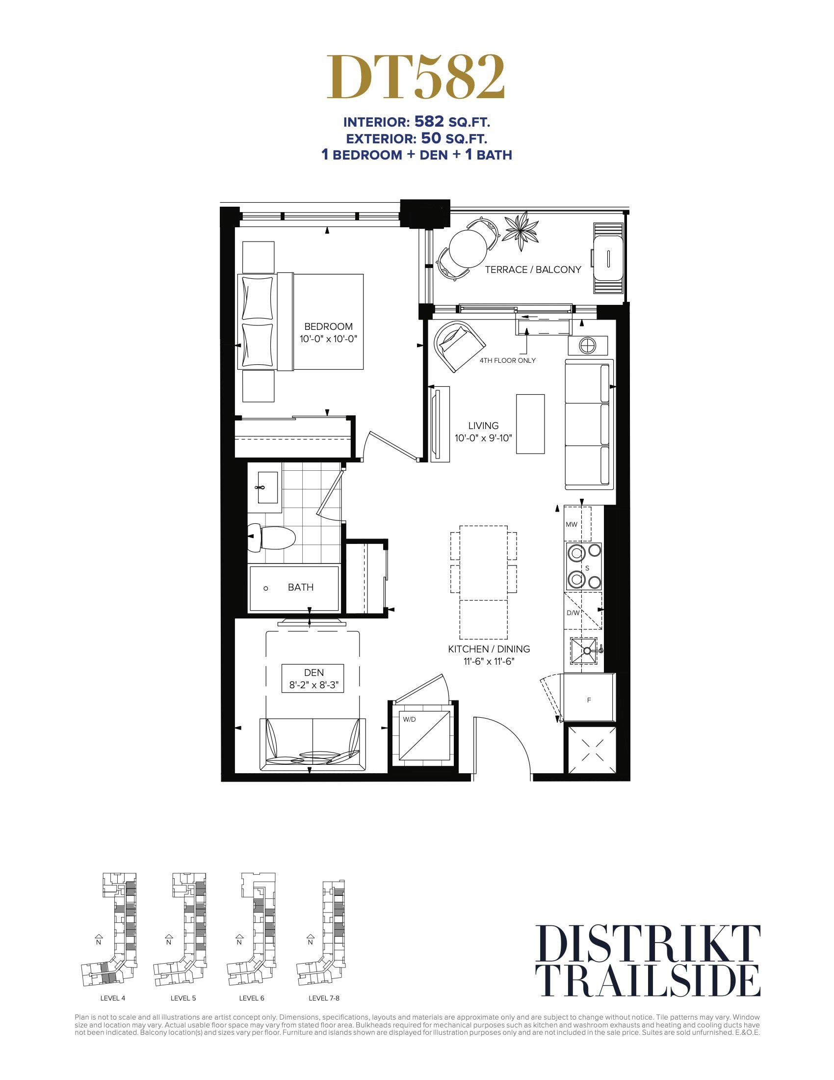 DT582 floor plan