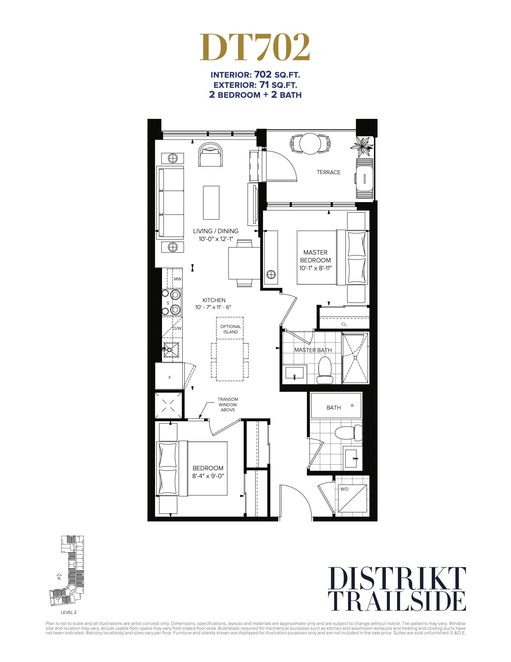 DT702 floor plan