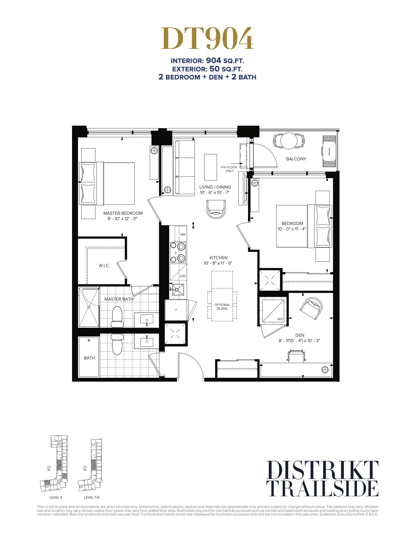 DT904 floor plan
