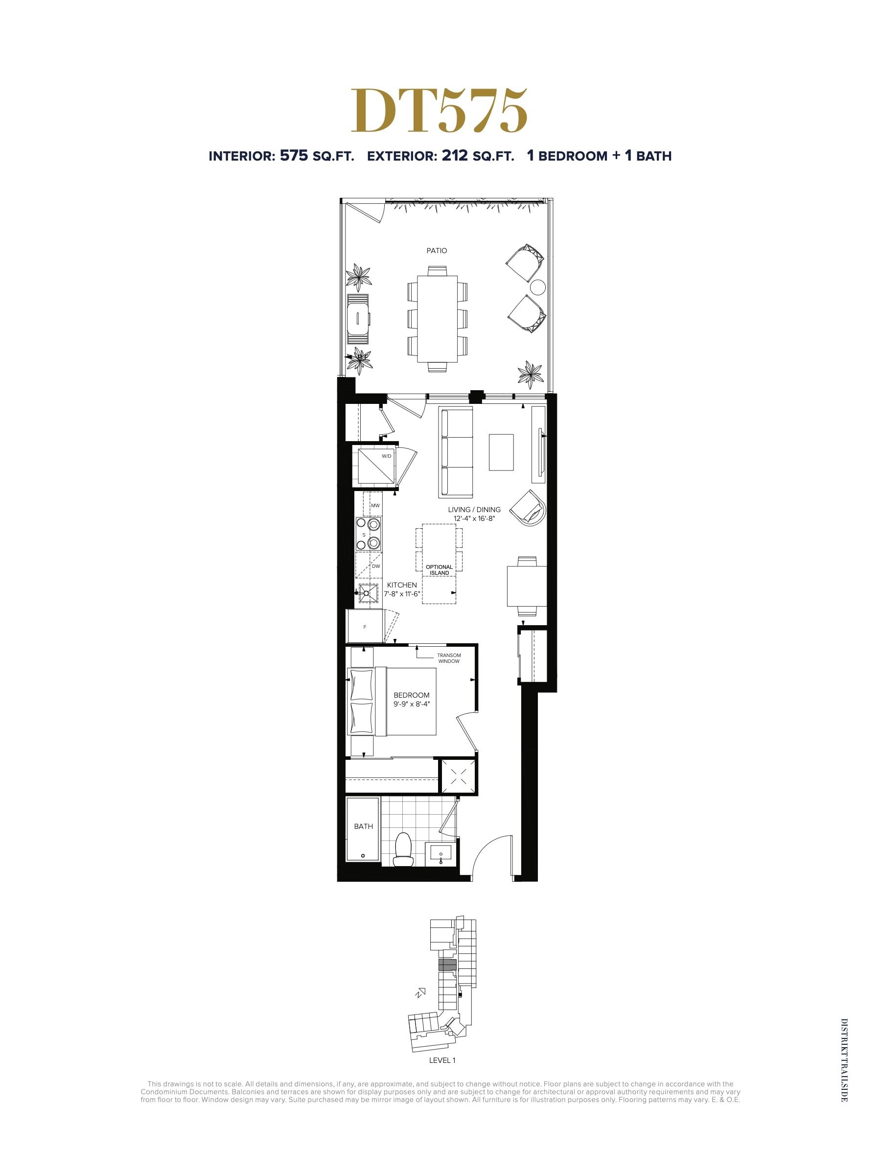 DT575 floor plan