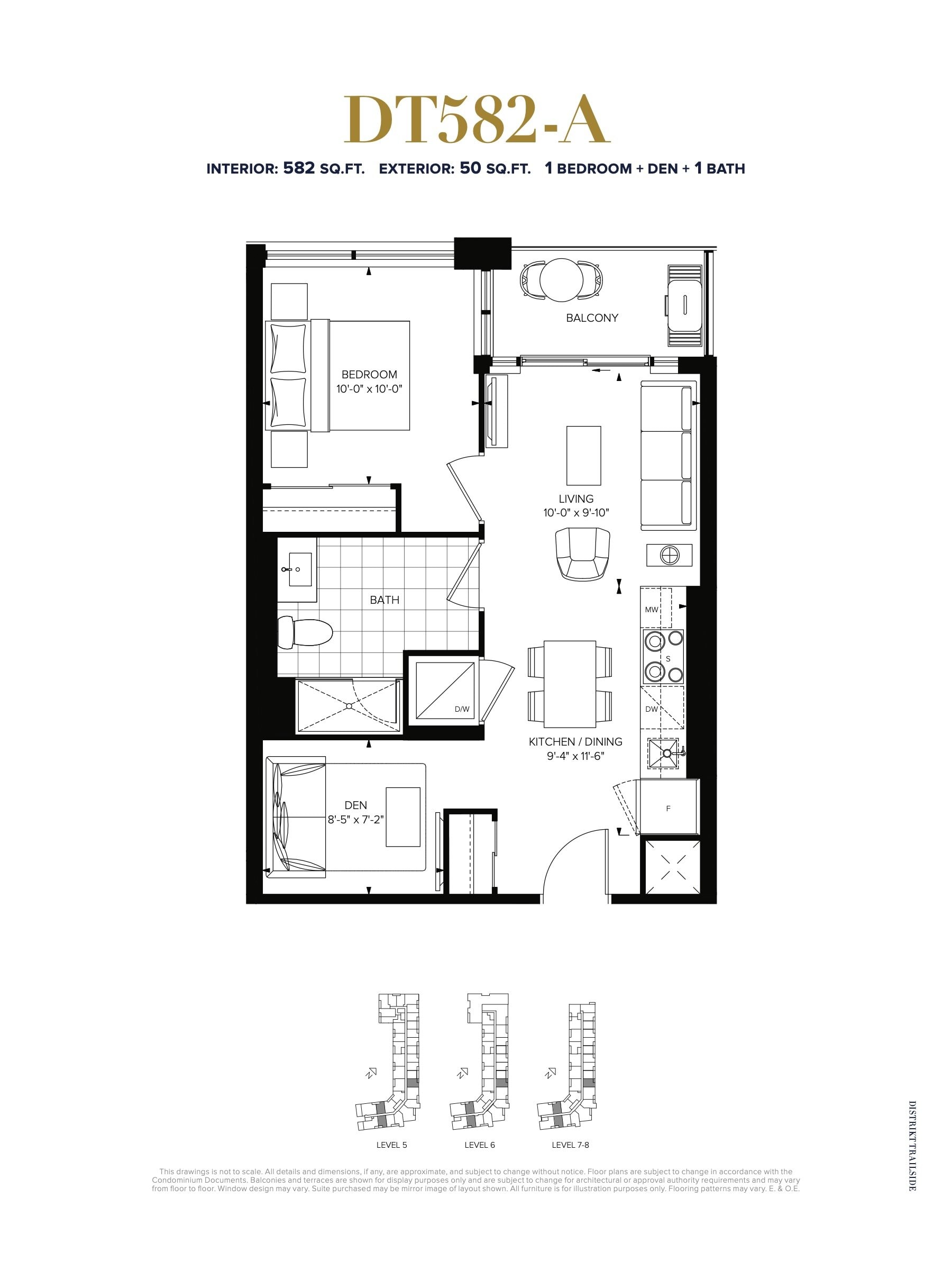DT582-A floor plan