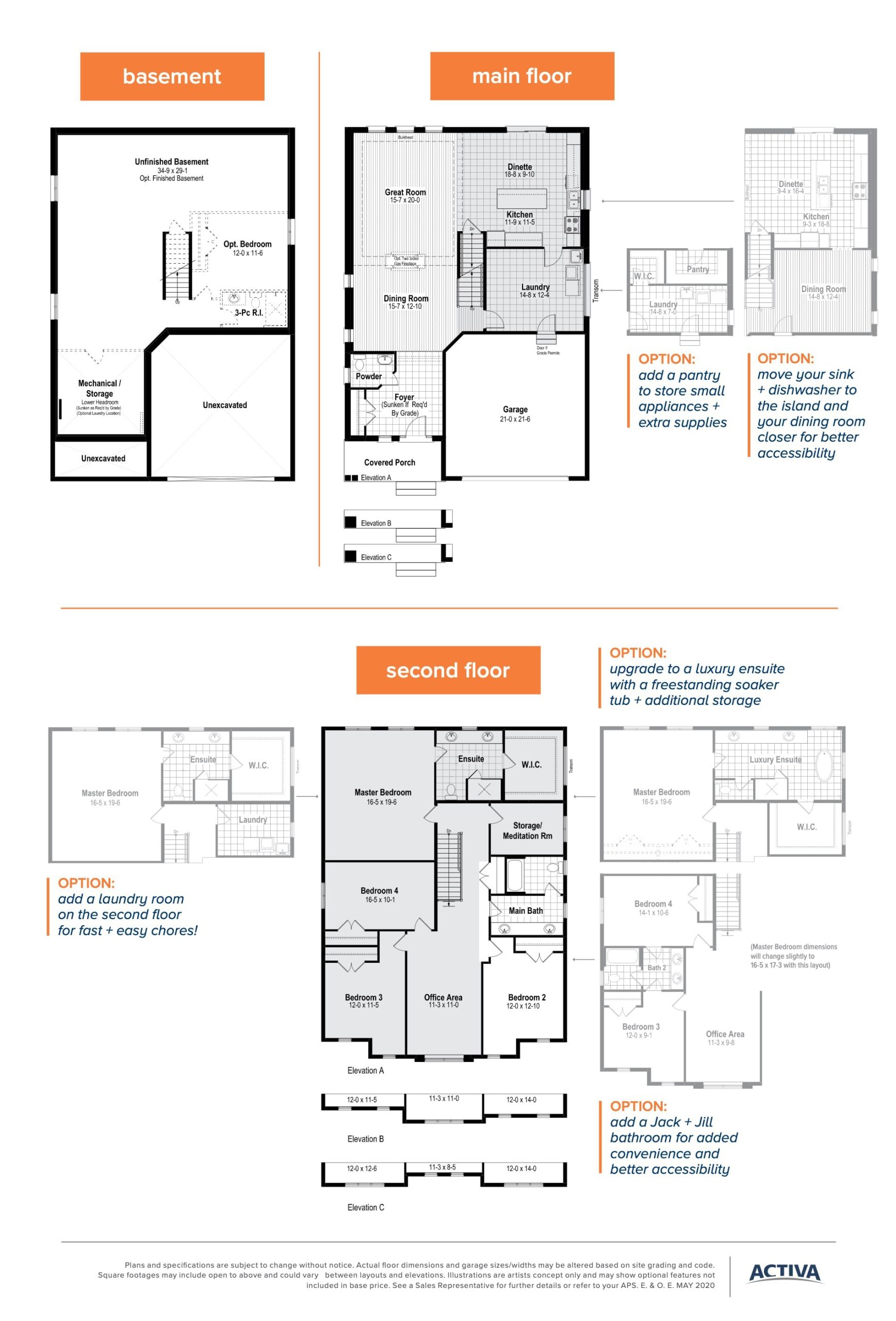 The Mapleridge floor plan