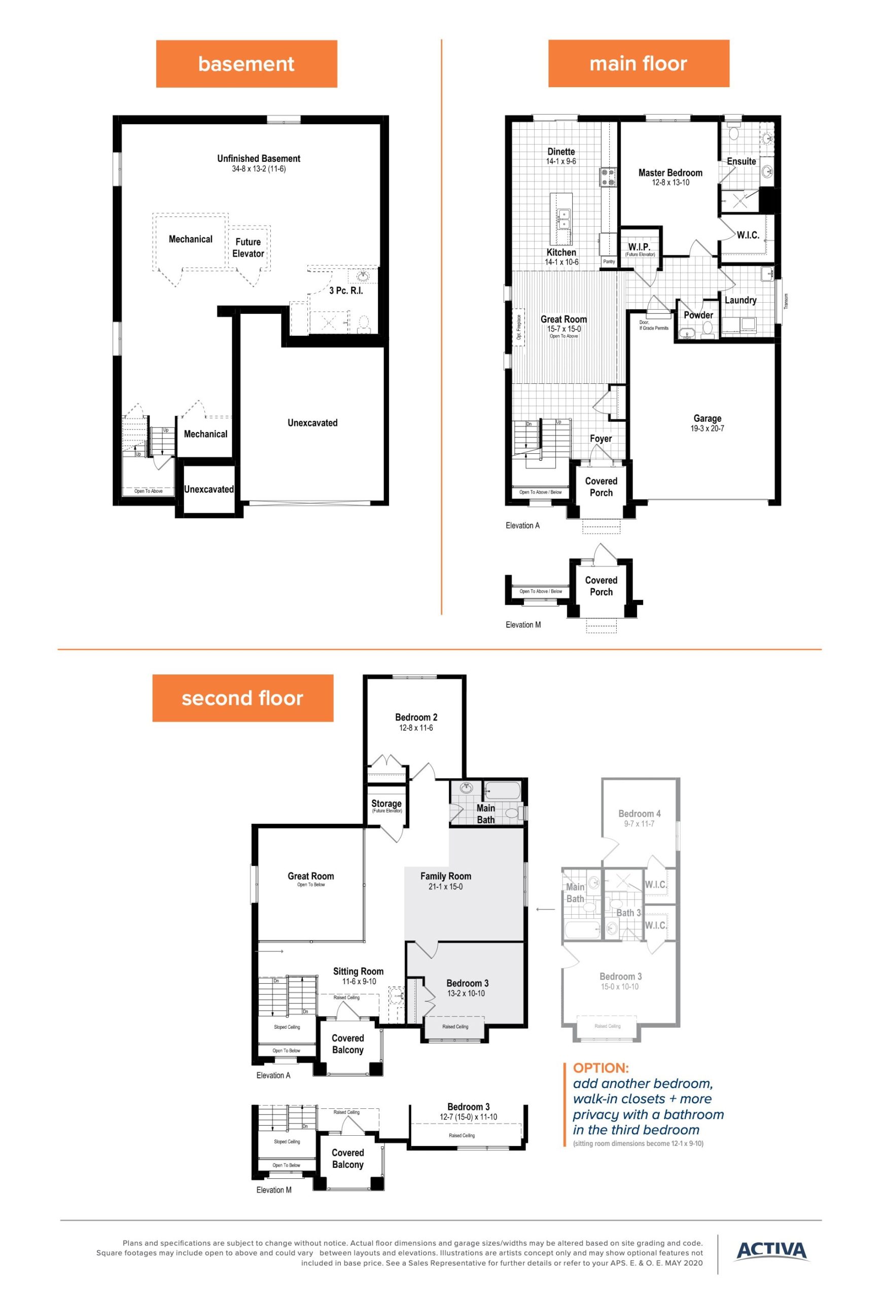 The Millstone floor plan