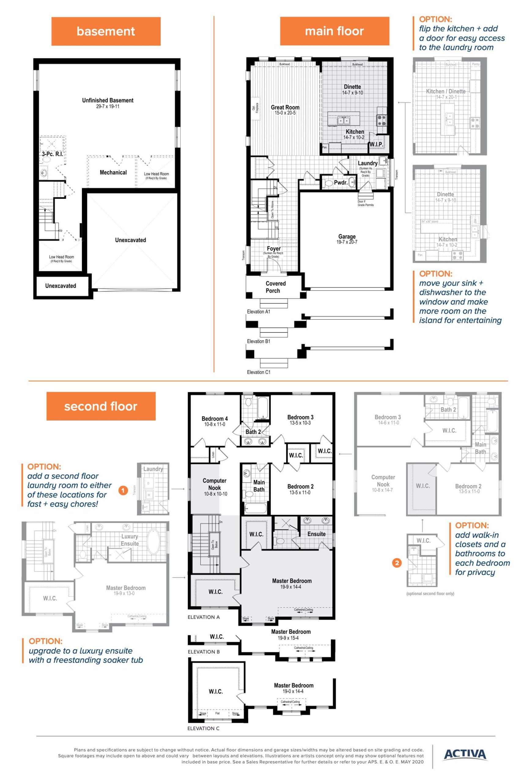 The Timbercrest floor plan