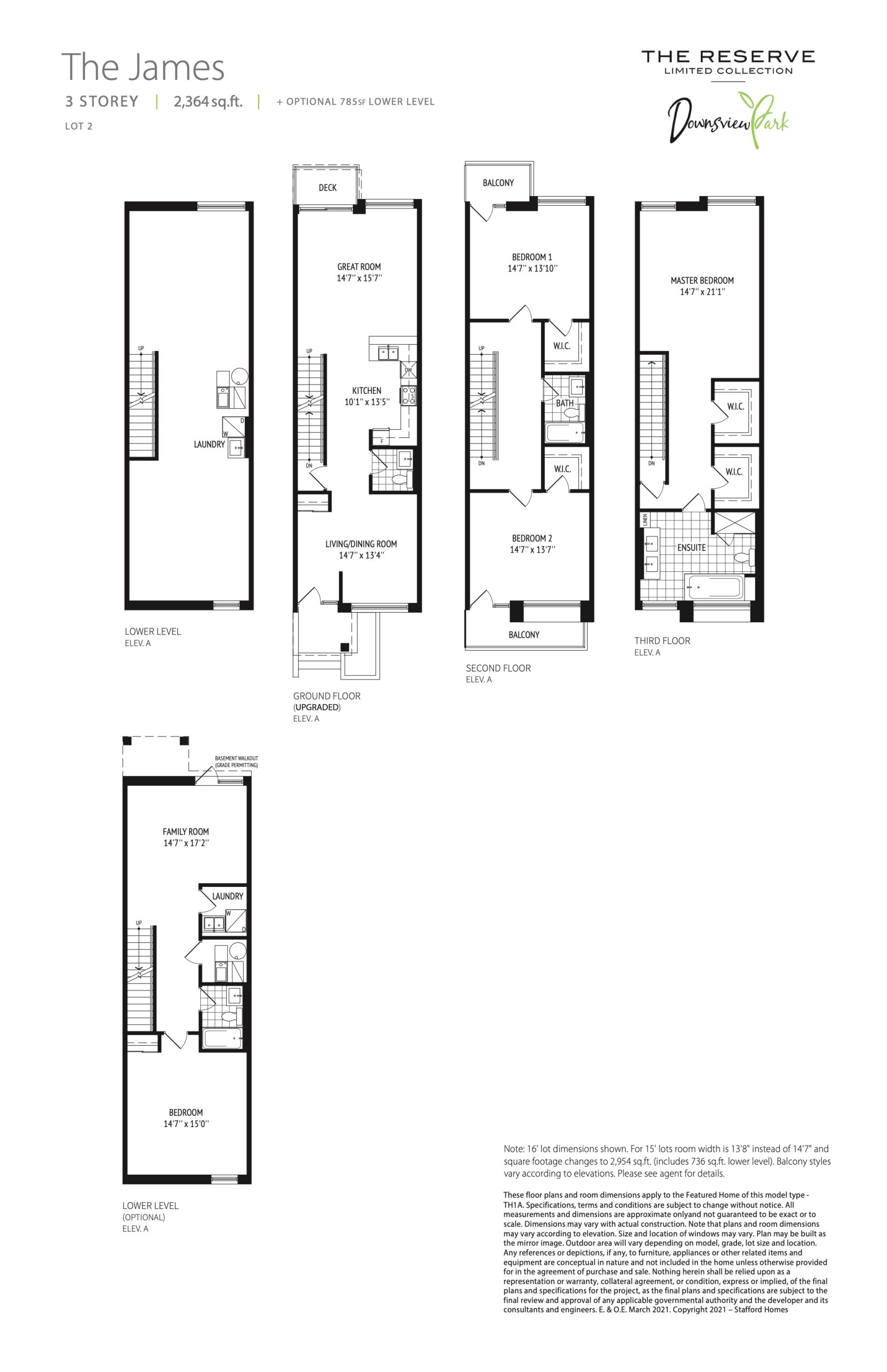 The James - Lot 2 floor plan