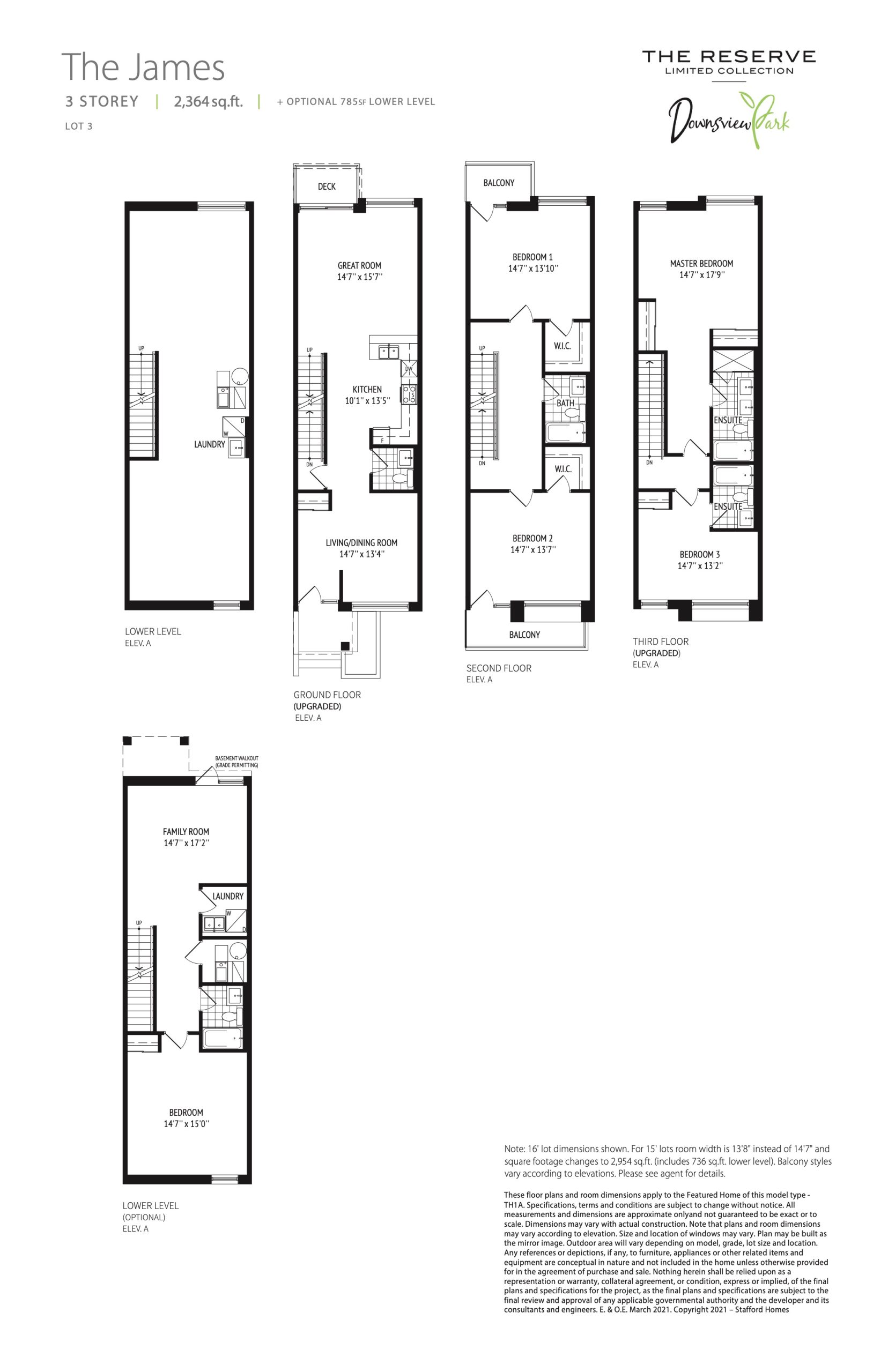 The James - Lot 3 floor plan