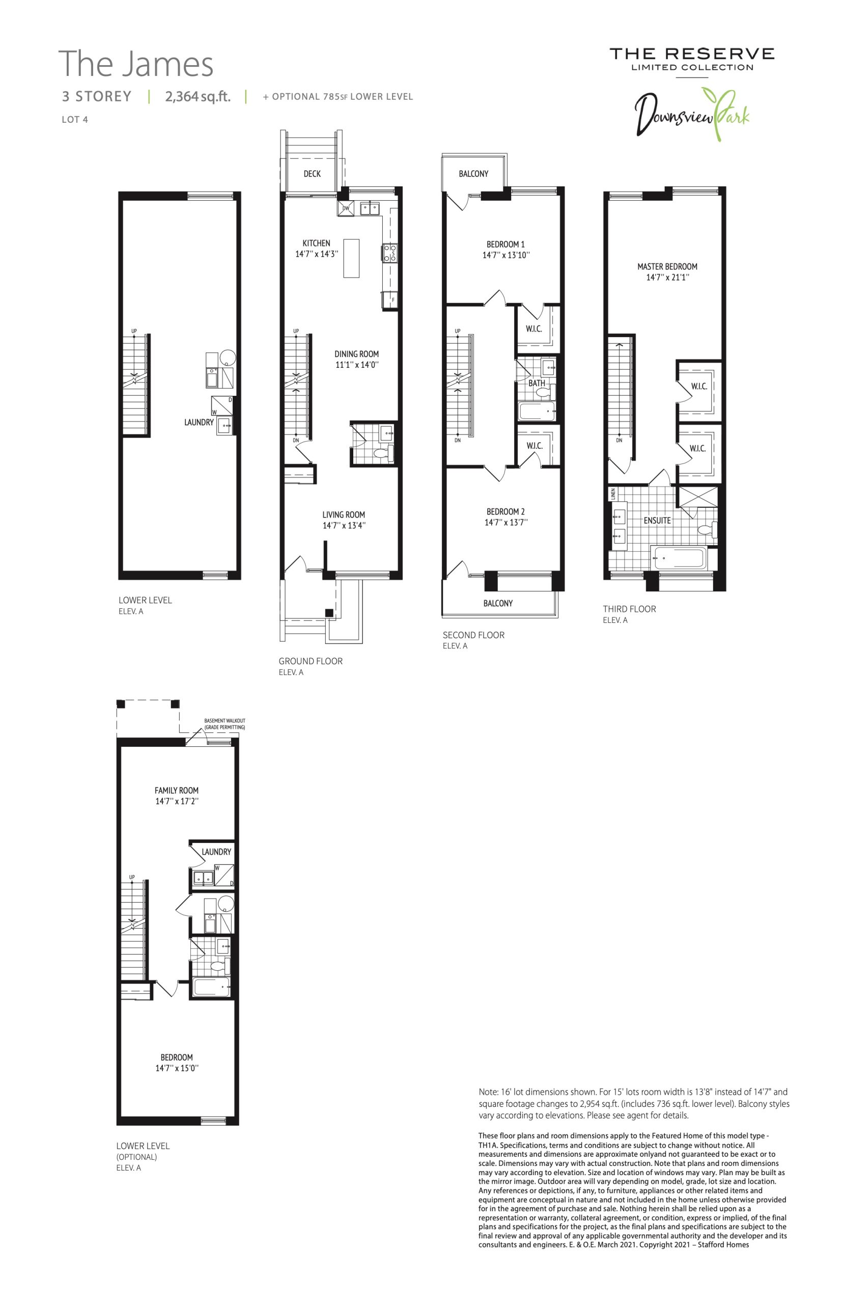 The James - Lot 4 floor plan