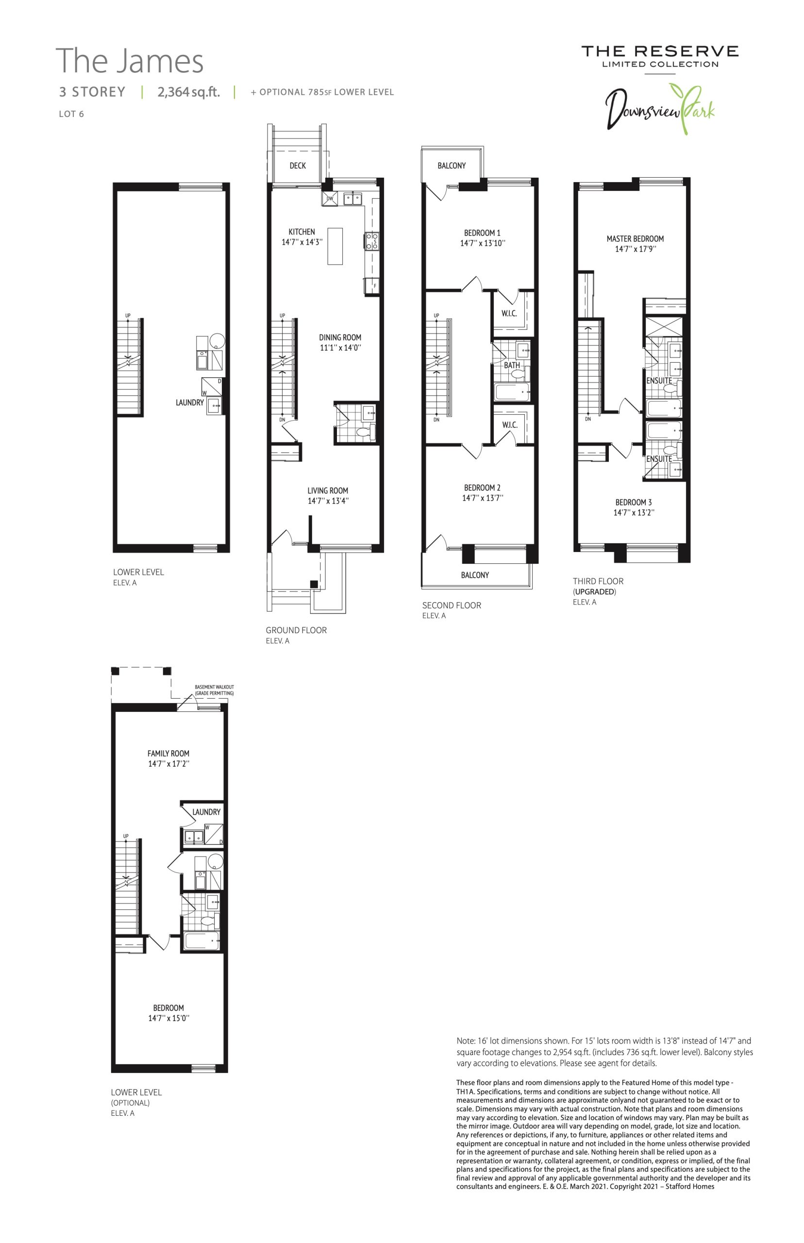 The James - Lot 6 floor plan