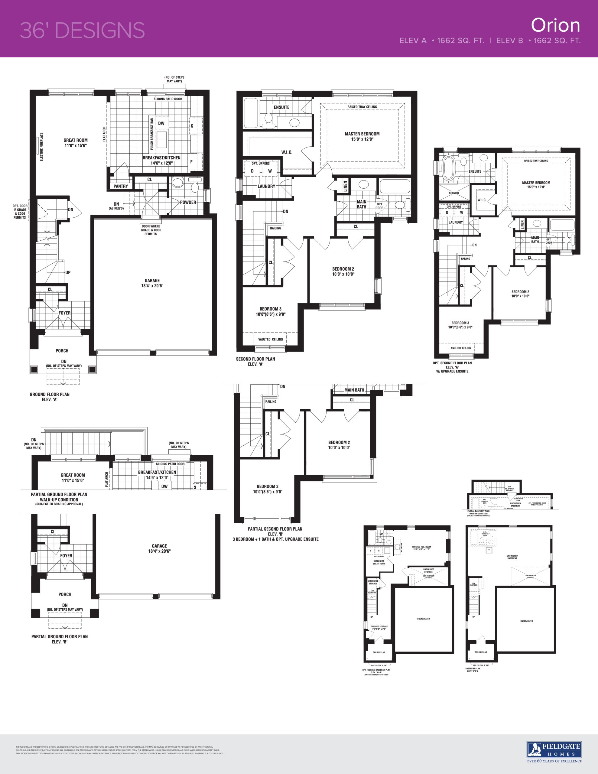 Orion floor plan