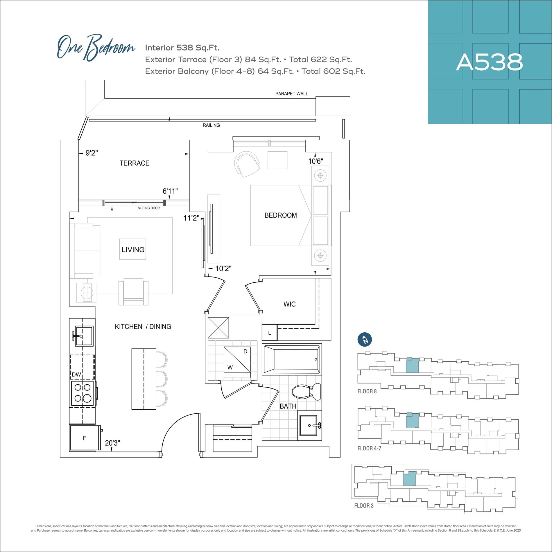 A538 floor plan