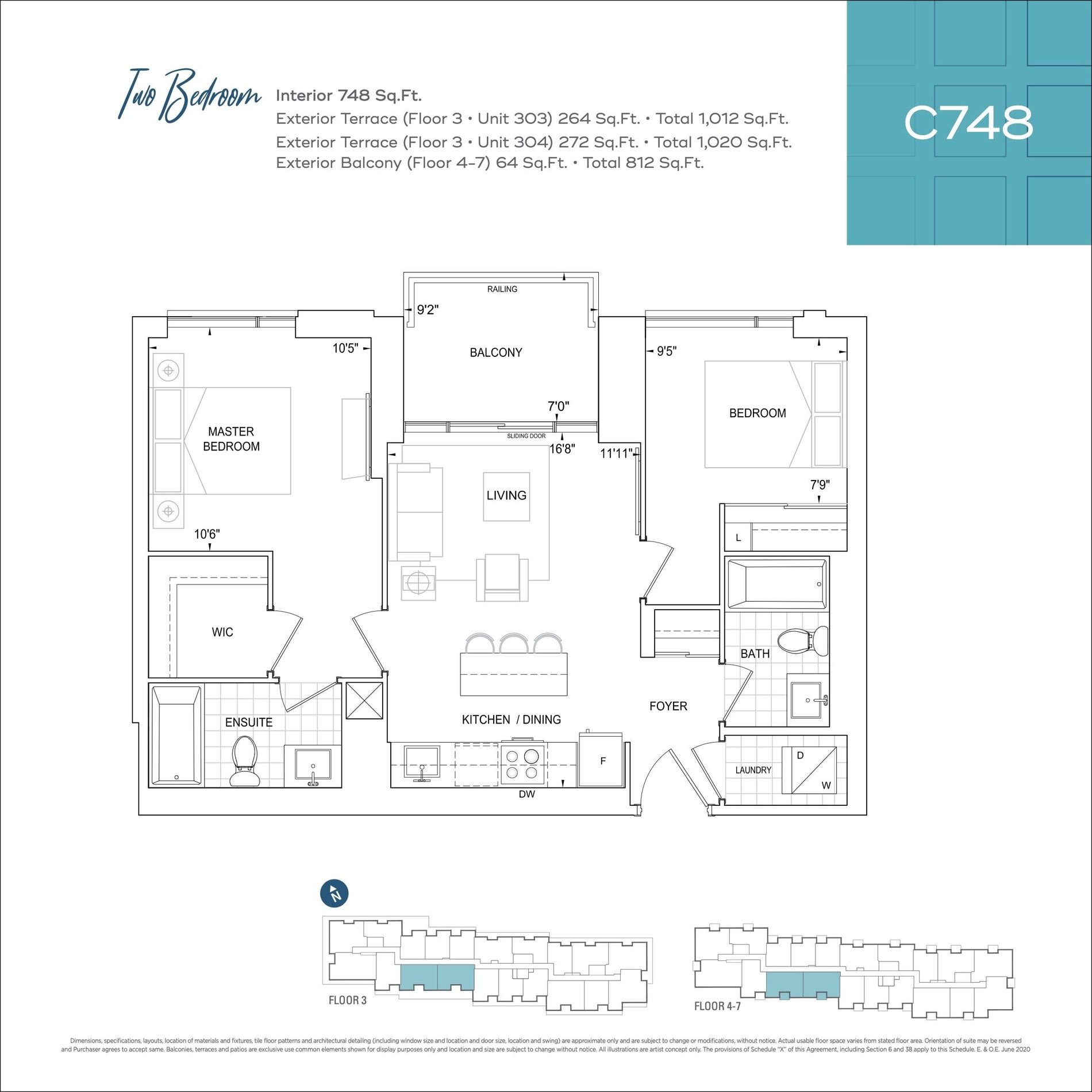 C748 floor plan