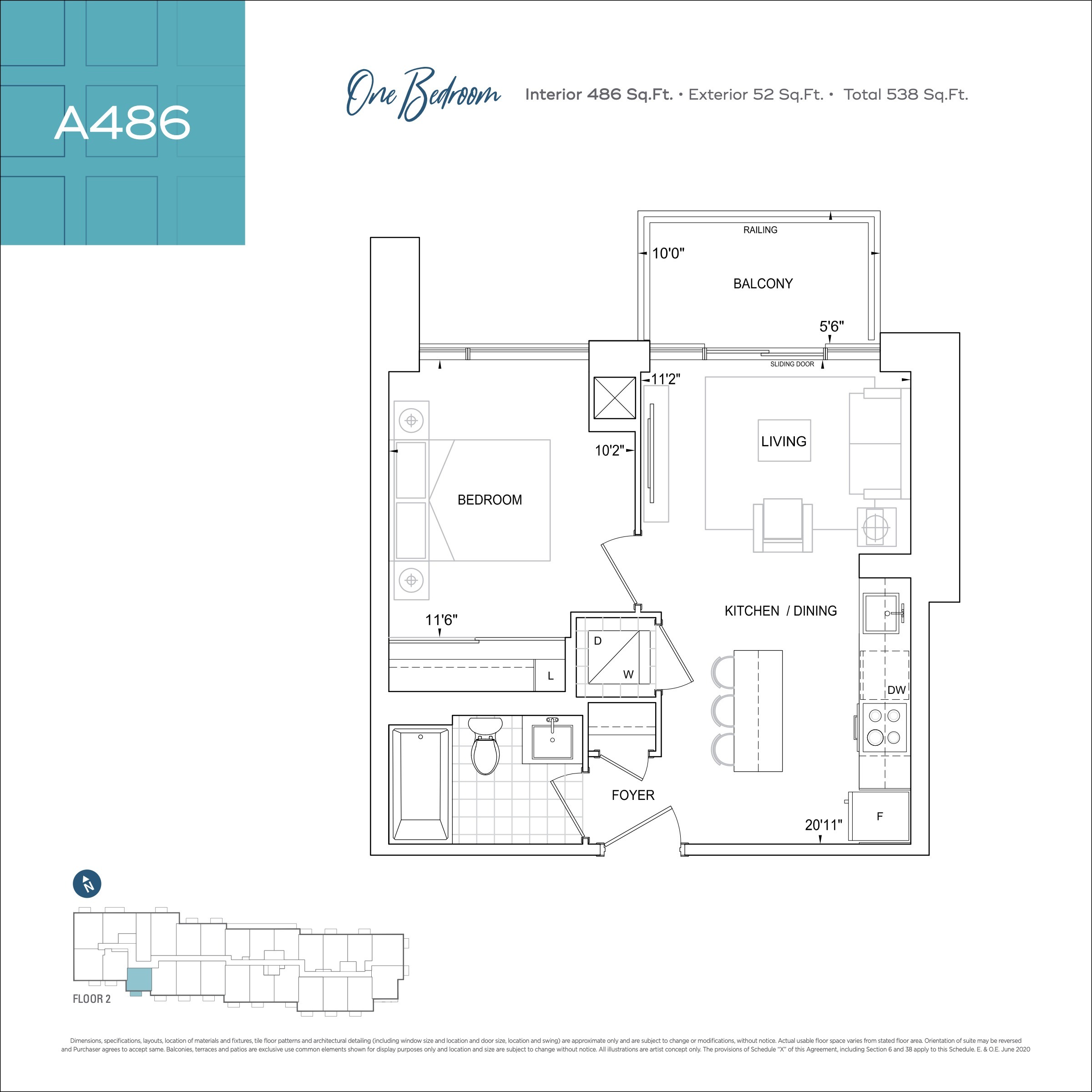 A486 floor plan