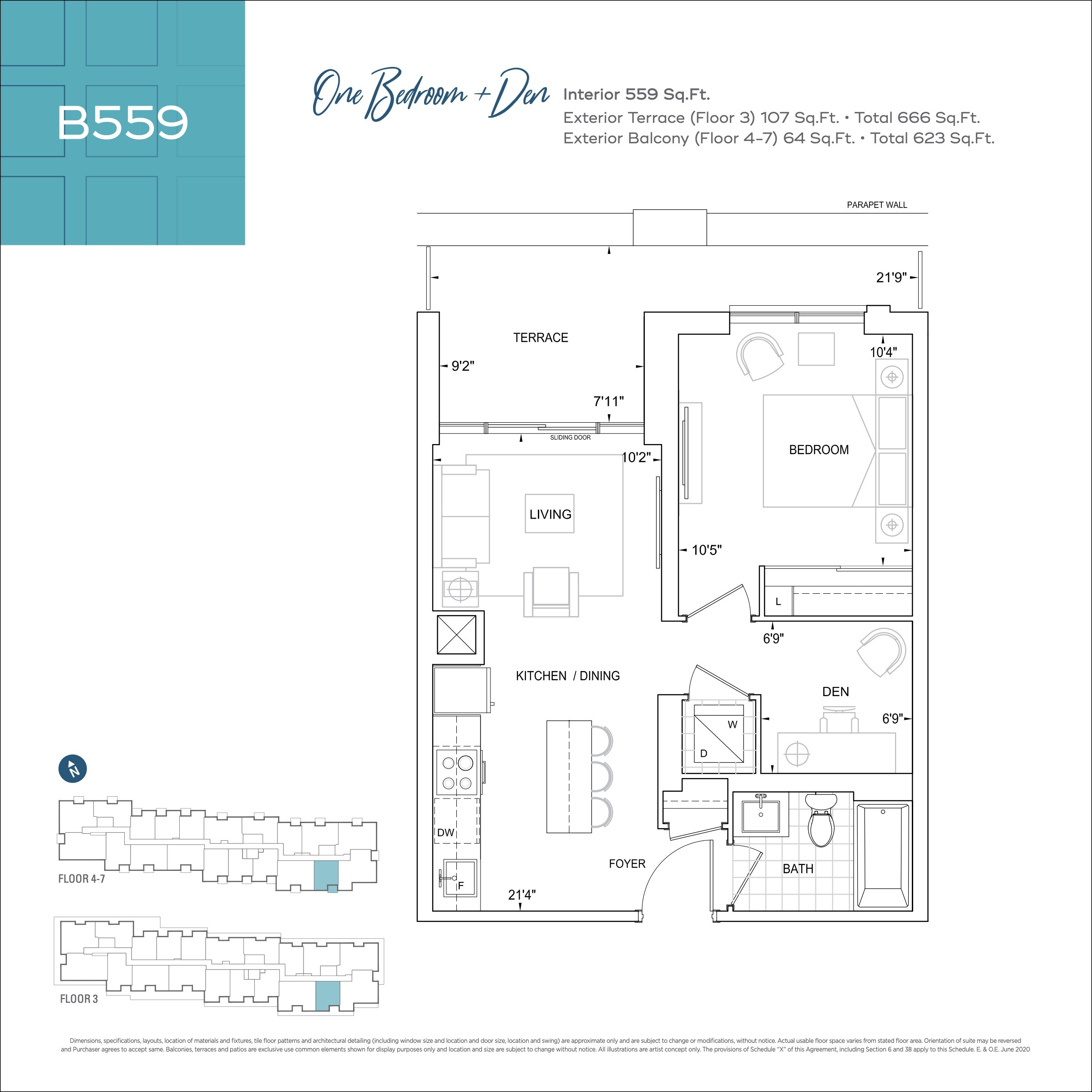 B559 floor plan