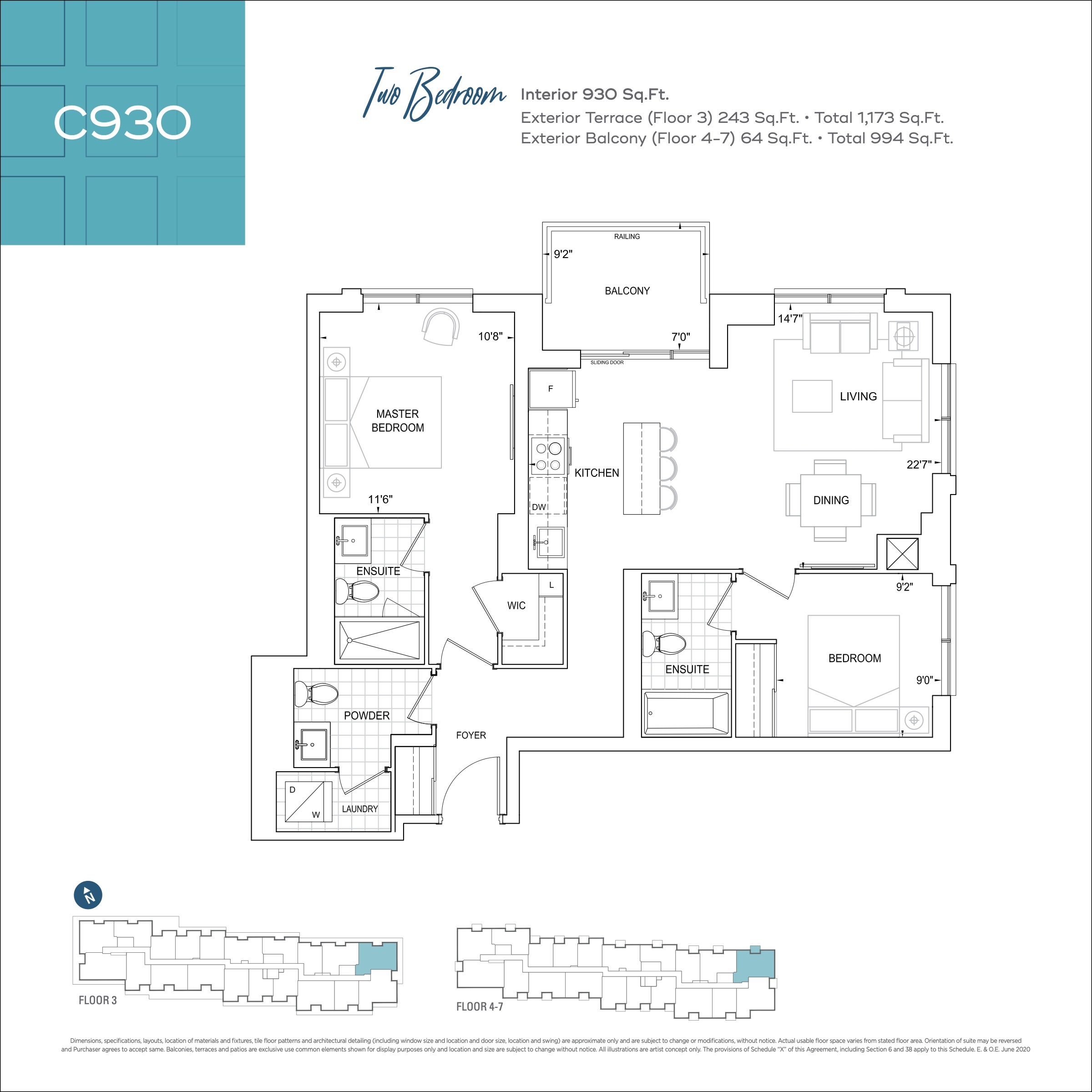 C930 floor plan