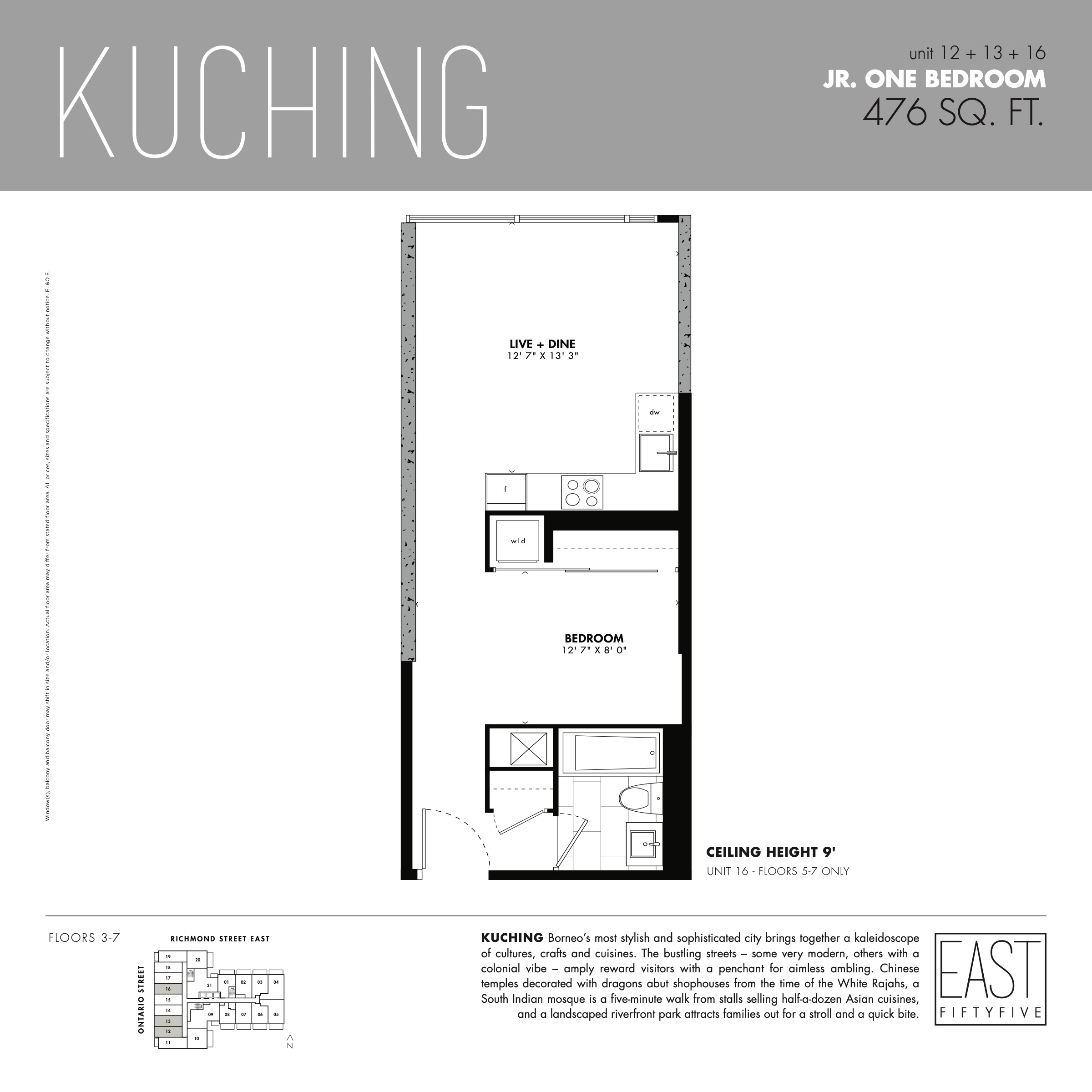 Kuching floor plan