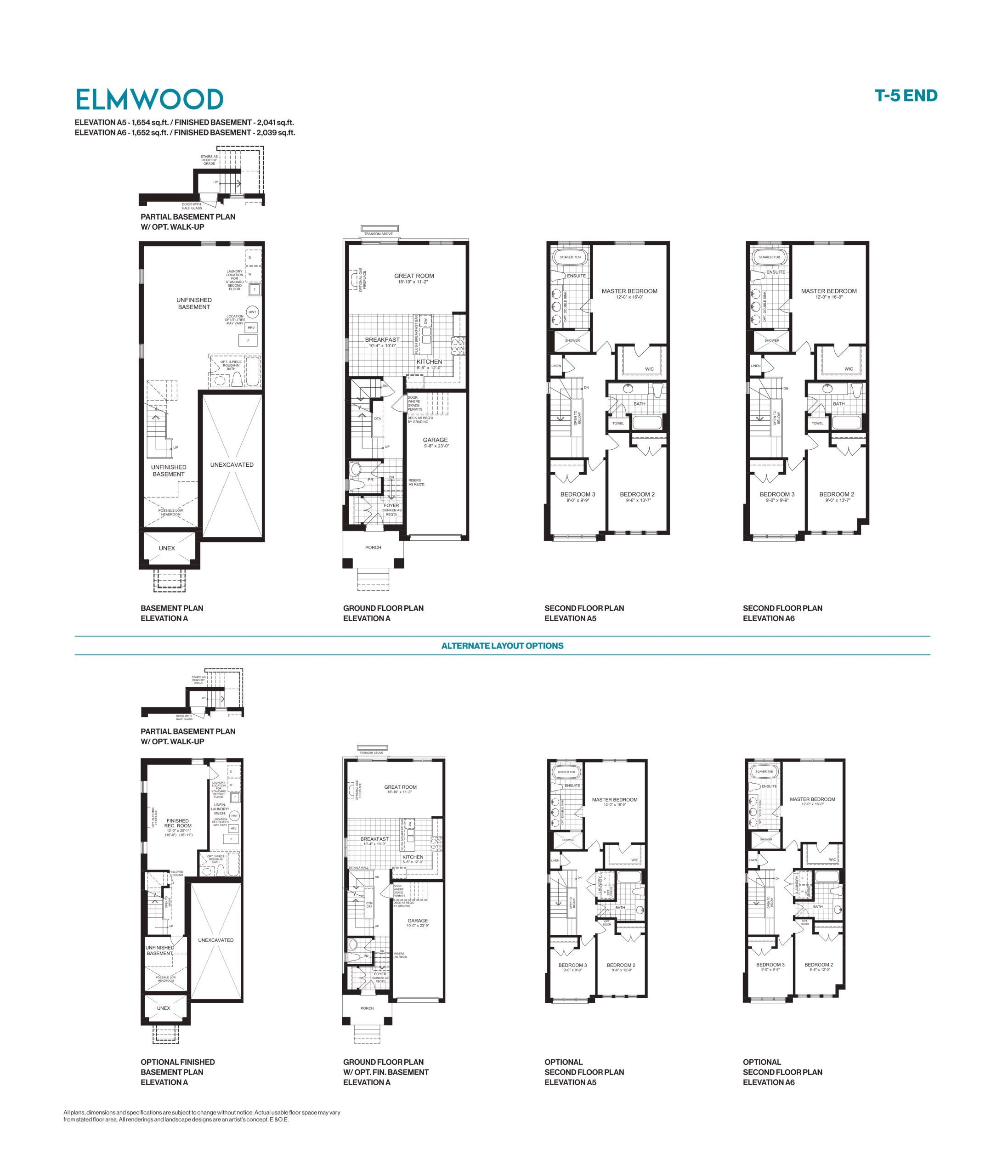 Elmwood floor plan