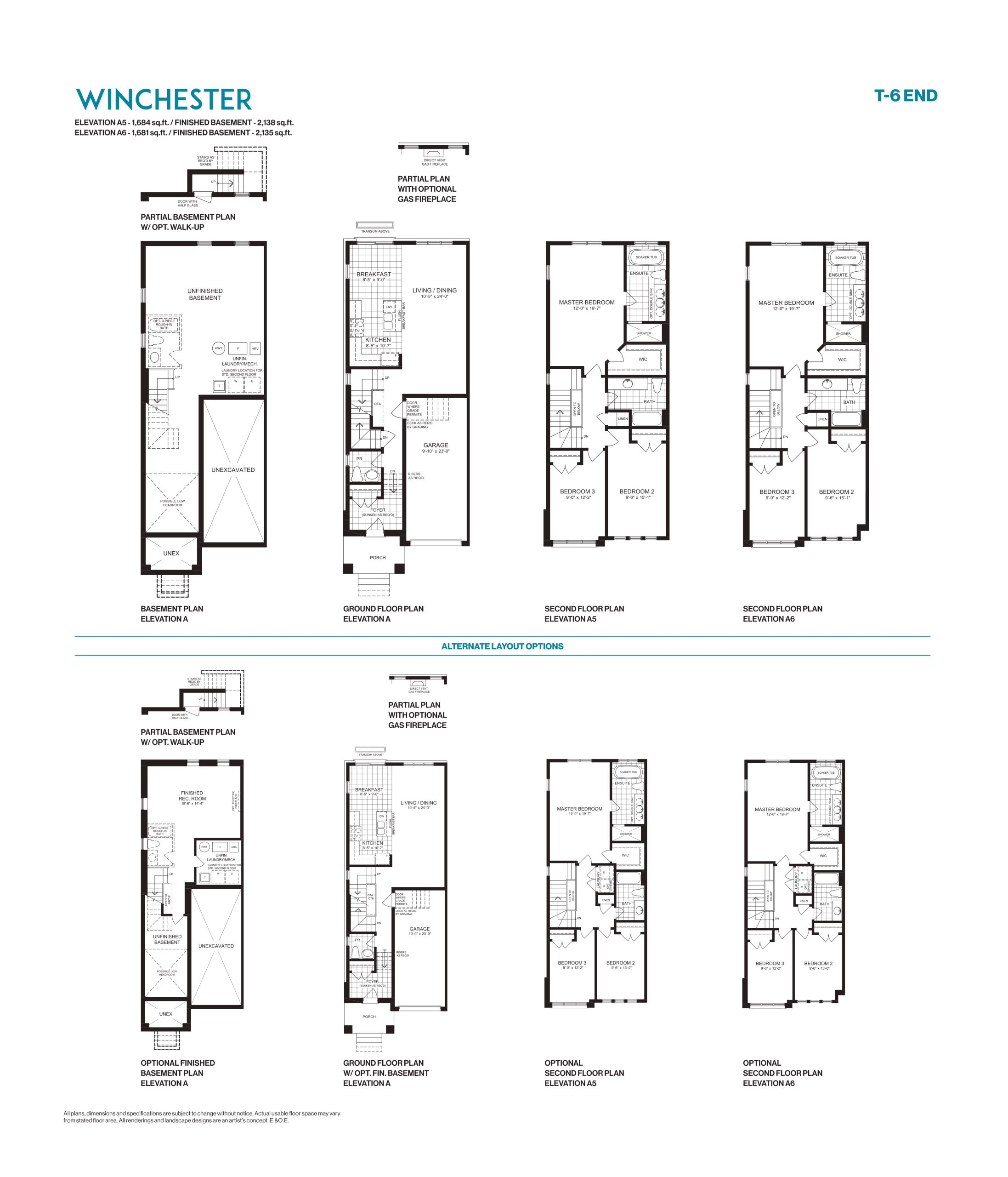 Winchester floor plan
