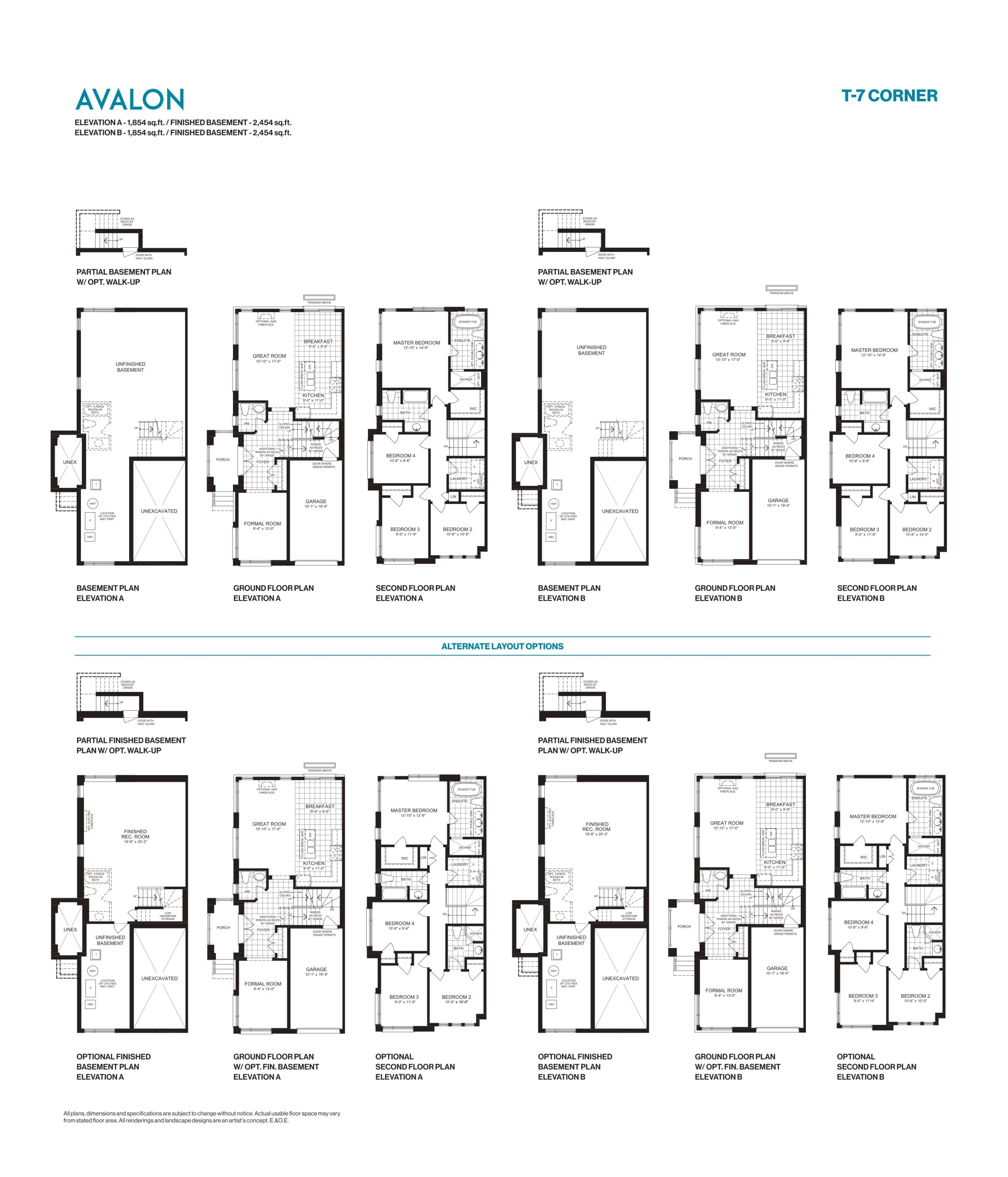 Avalon floor plan