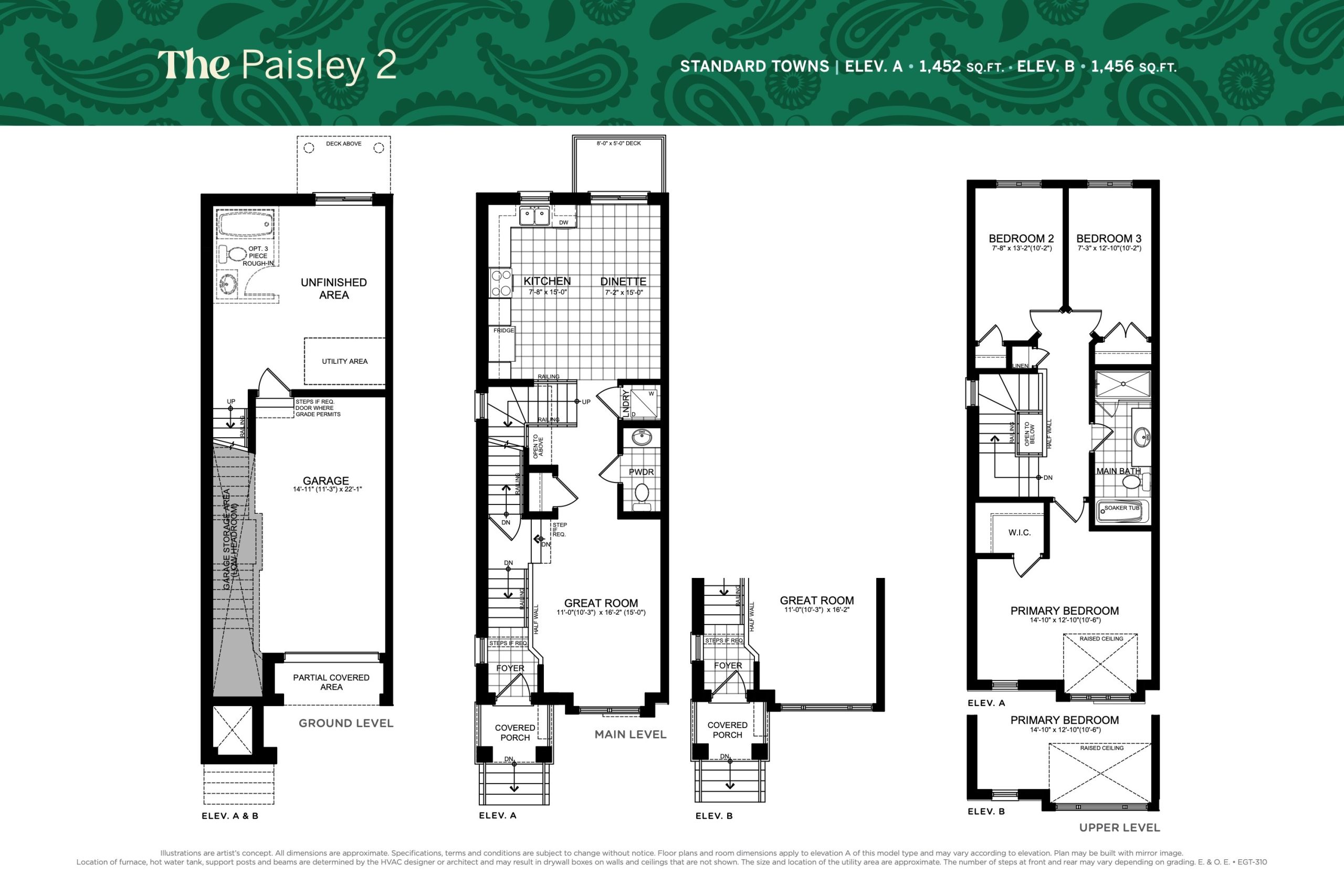 The Paisley 2 floor plan