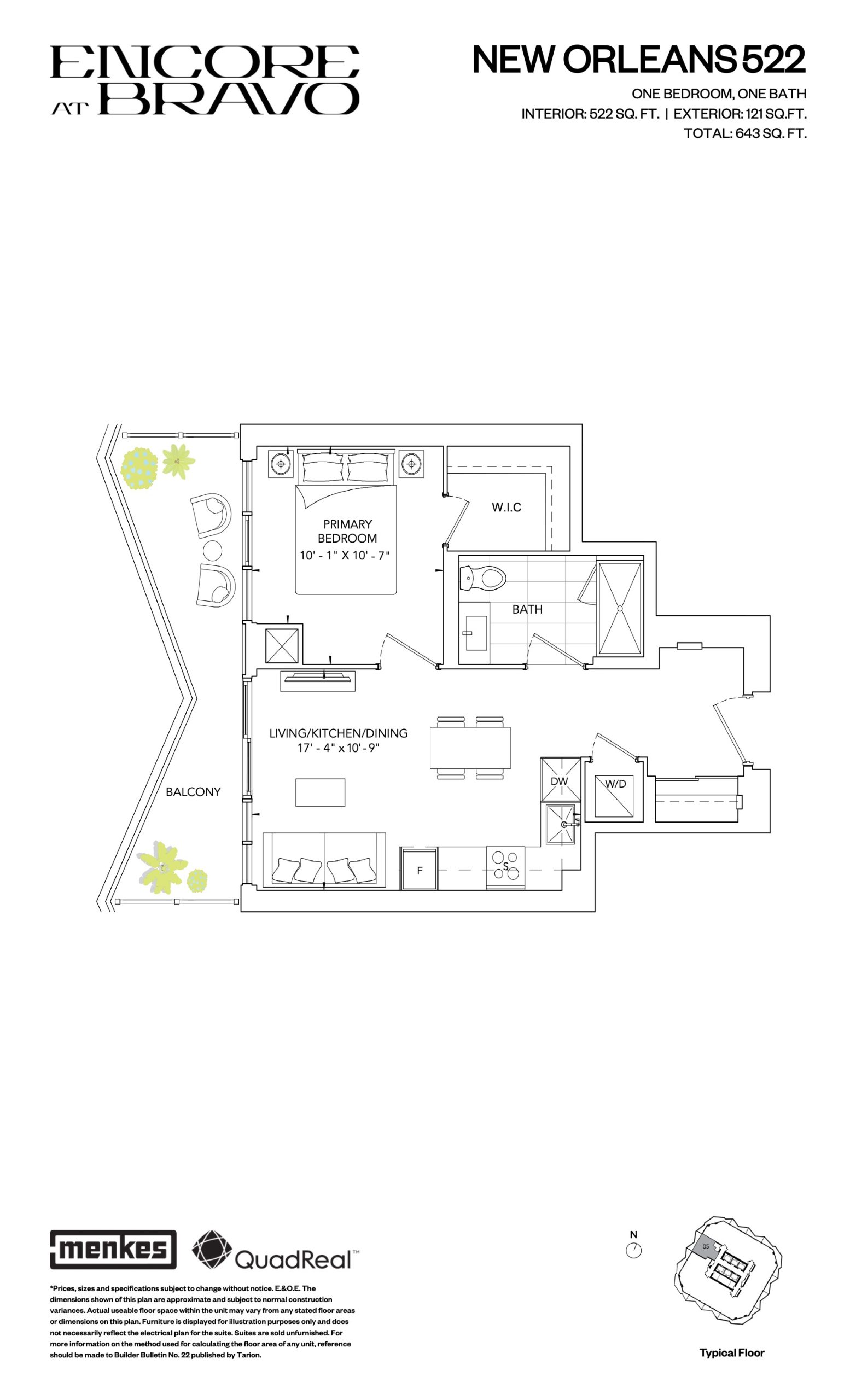 New Orleans 522 floor plan
