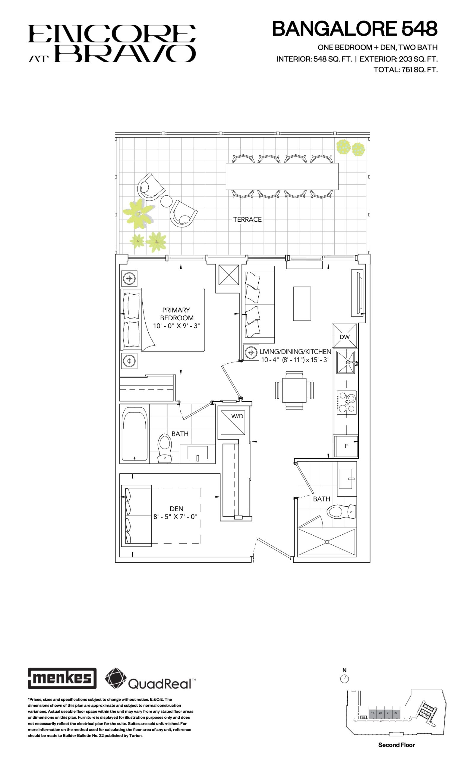 Bangalore 548 floor plan
