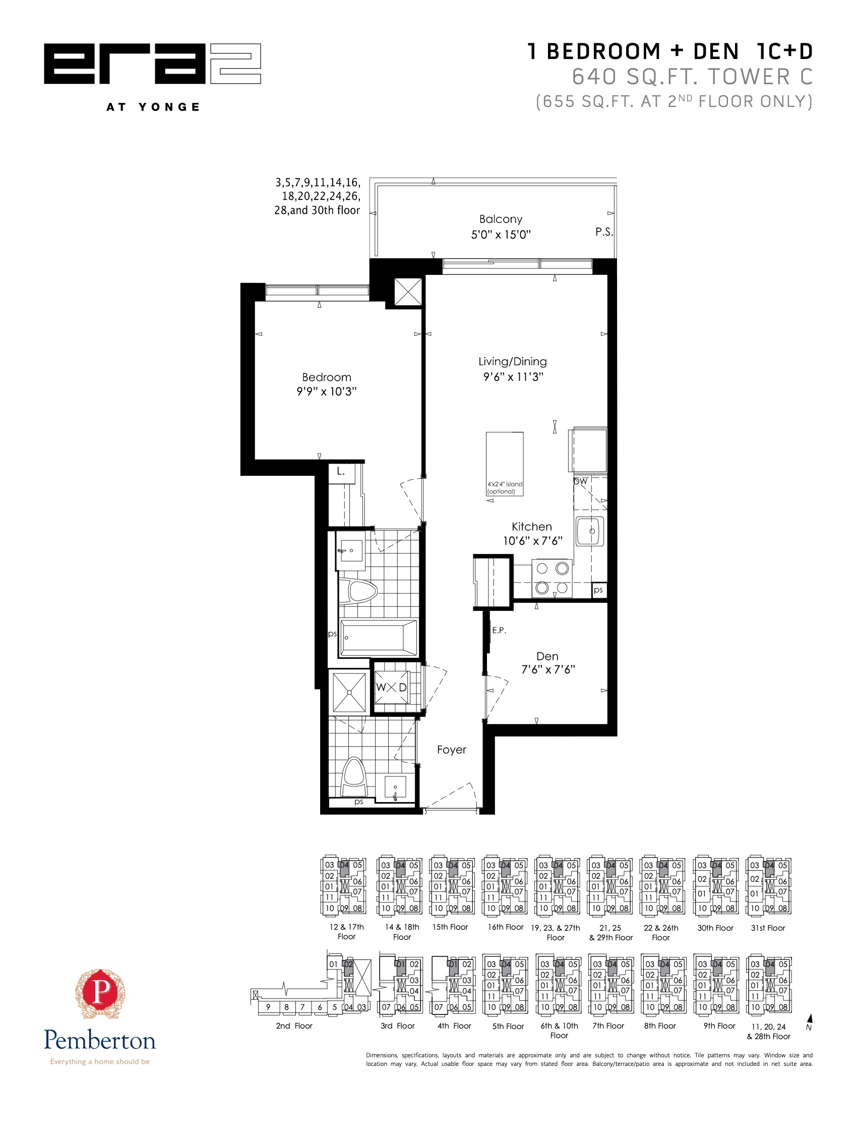 1C+D (Podium) floor plan