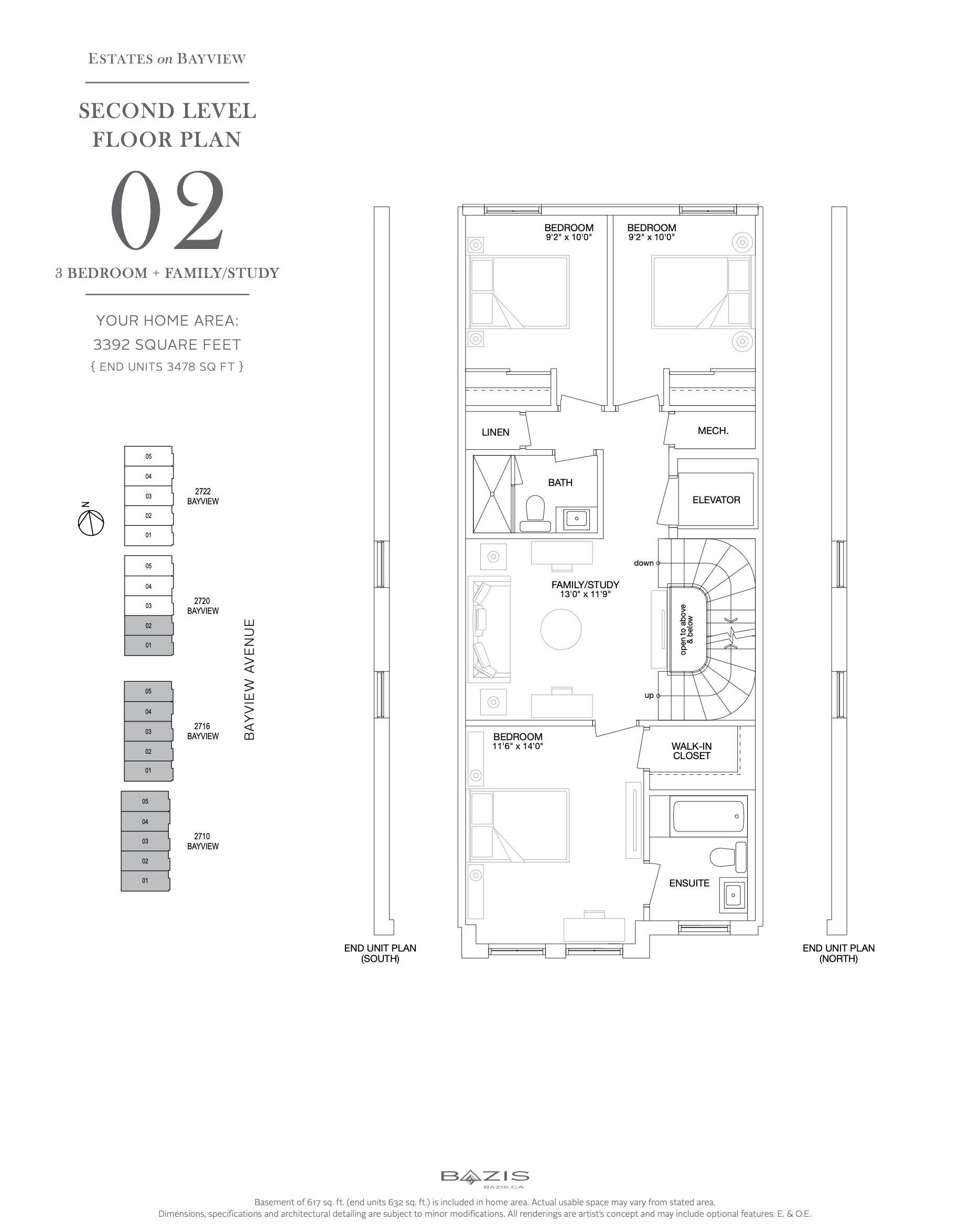 Estates on Bayview beds baths Studio floor plan