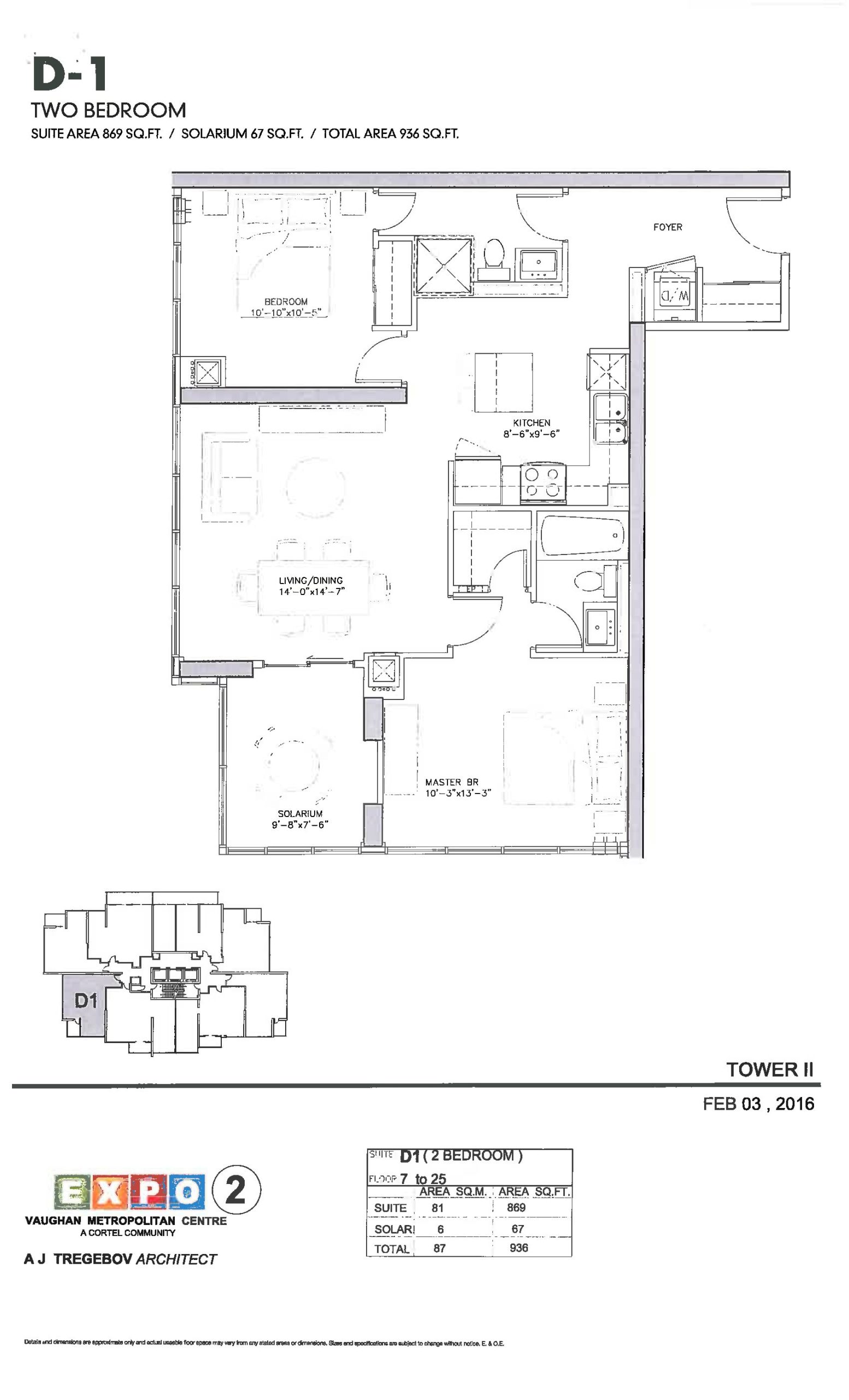D-1 floor plan