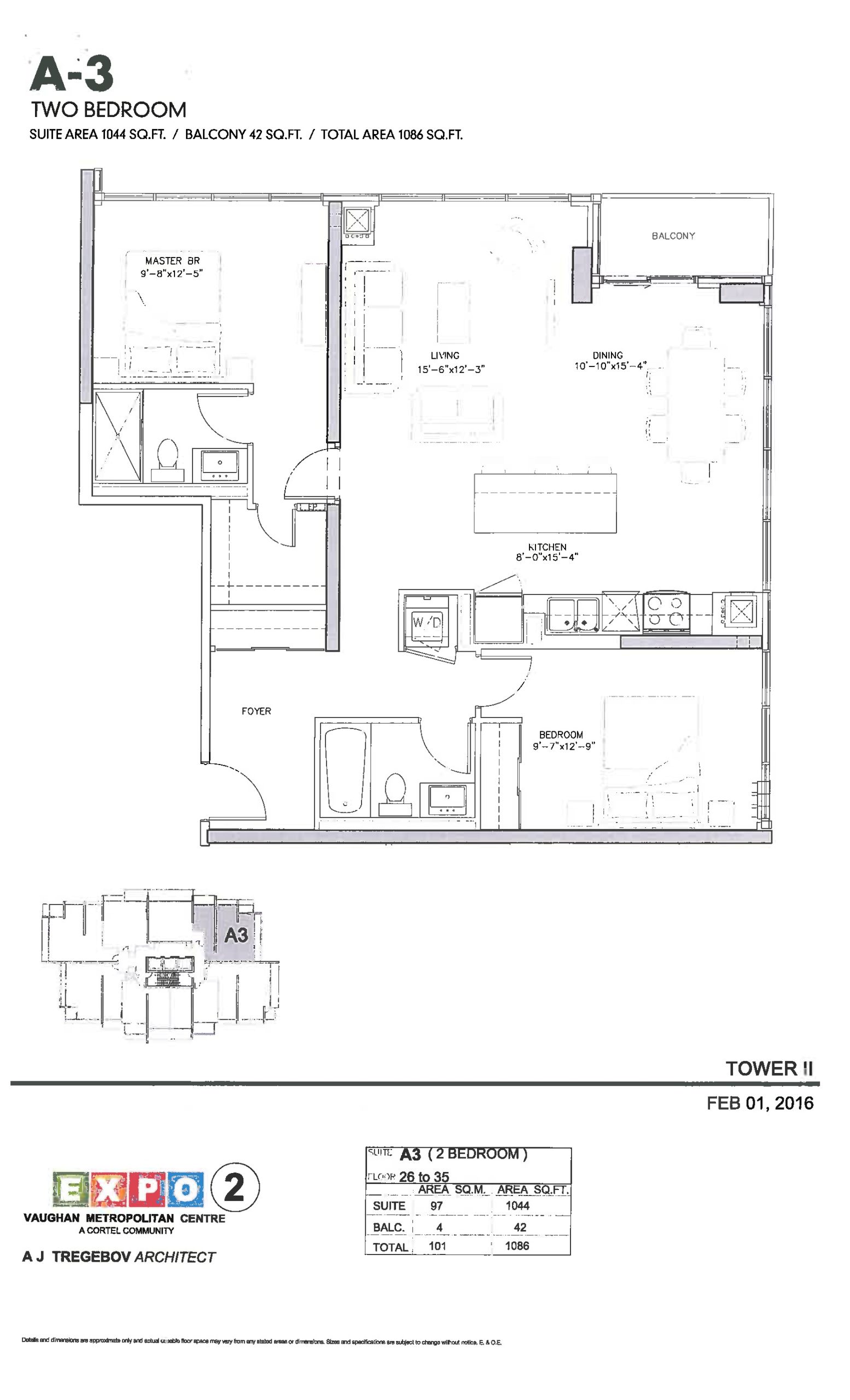 A-3 floor plan