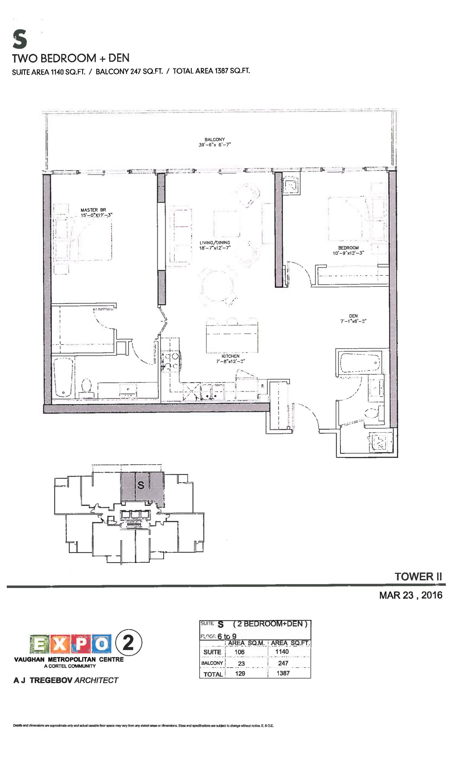S floor plan