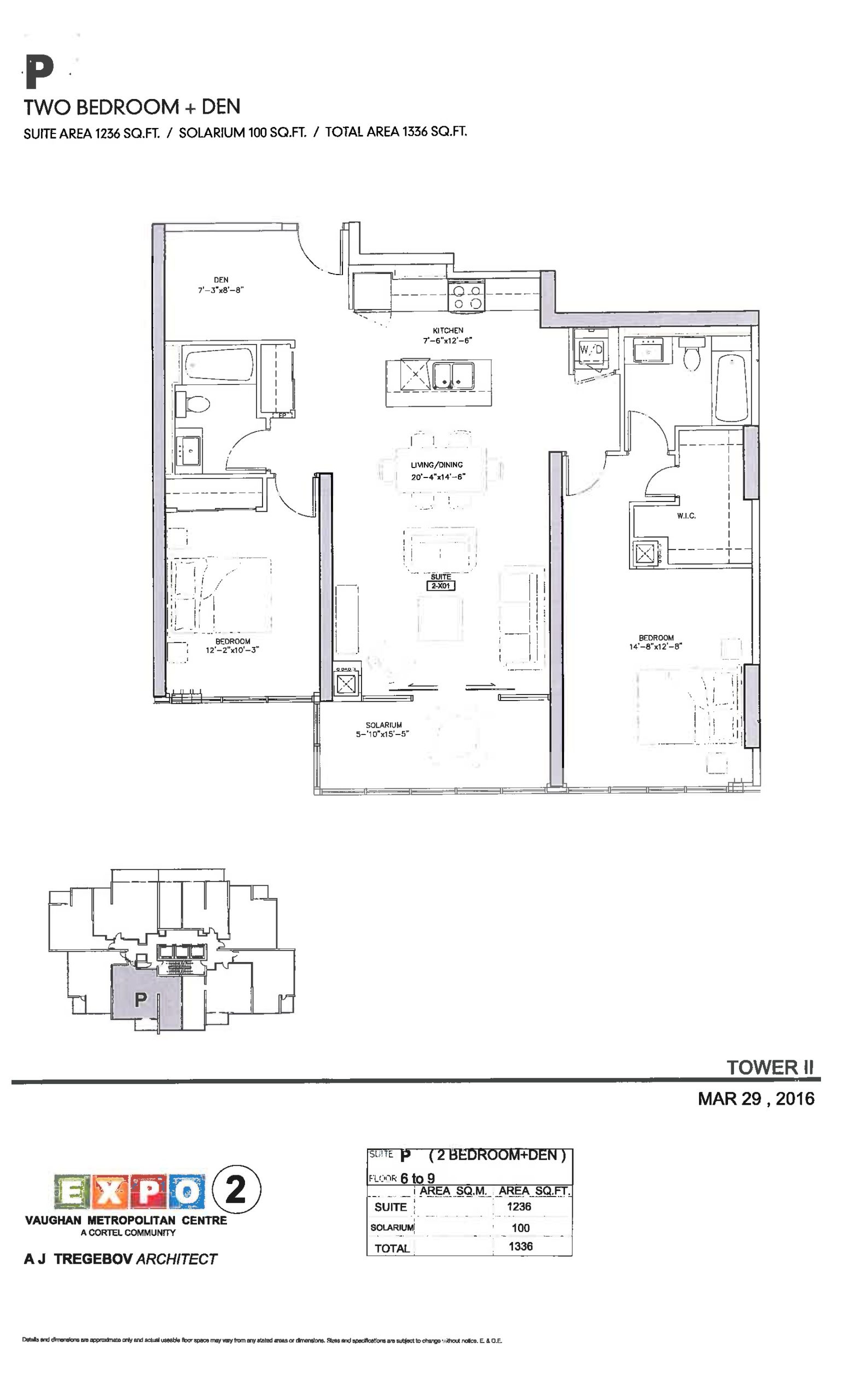 P floor plan