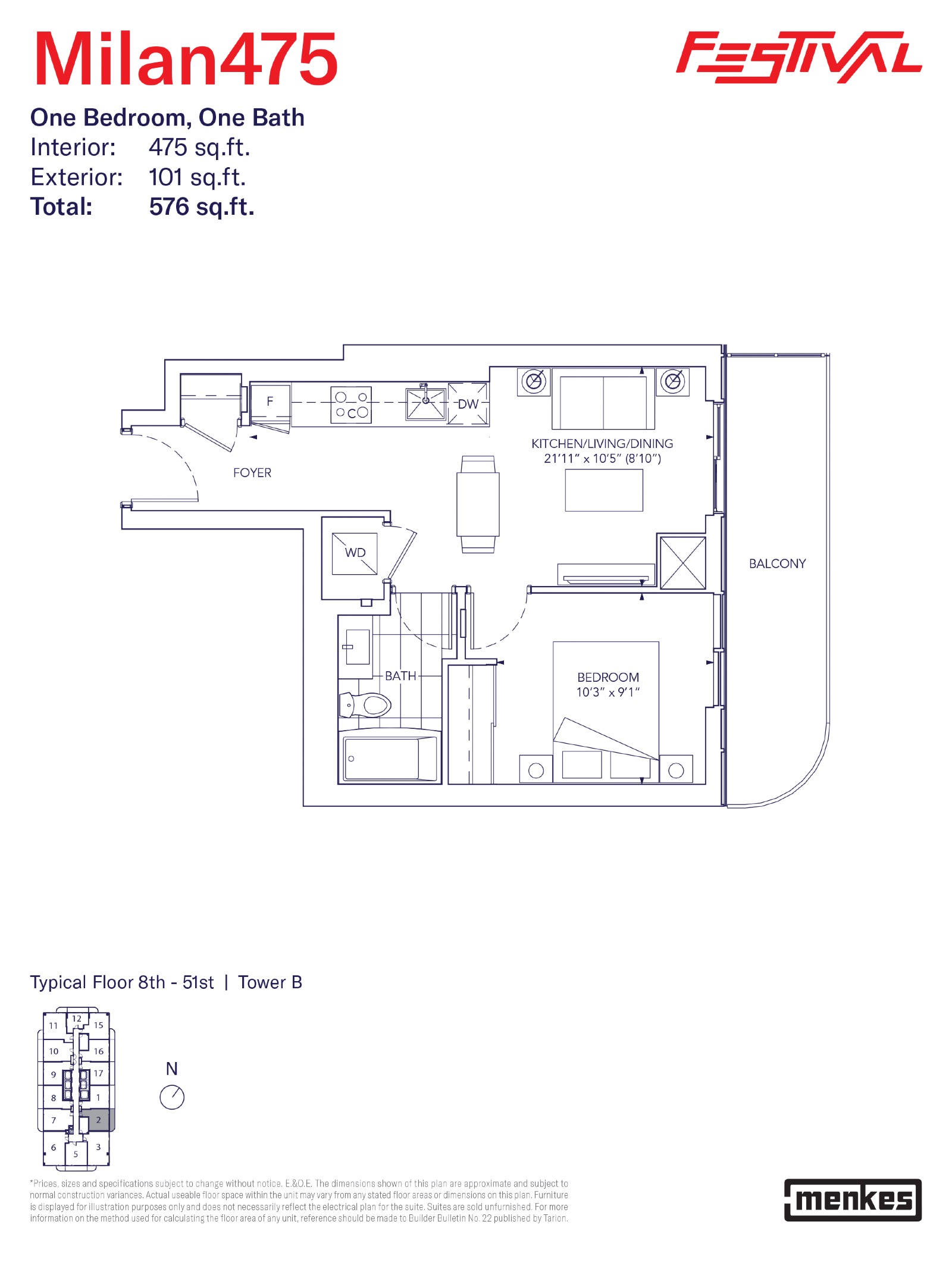Milan 475 floor plan
