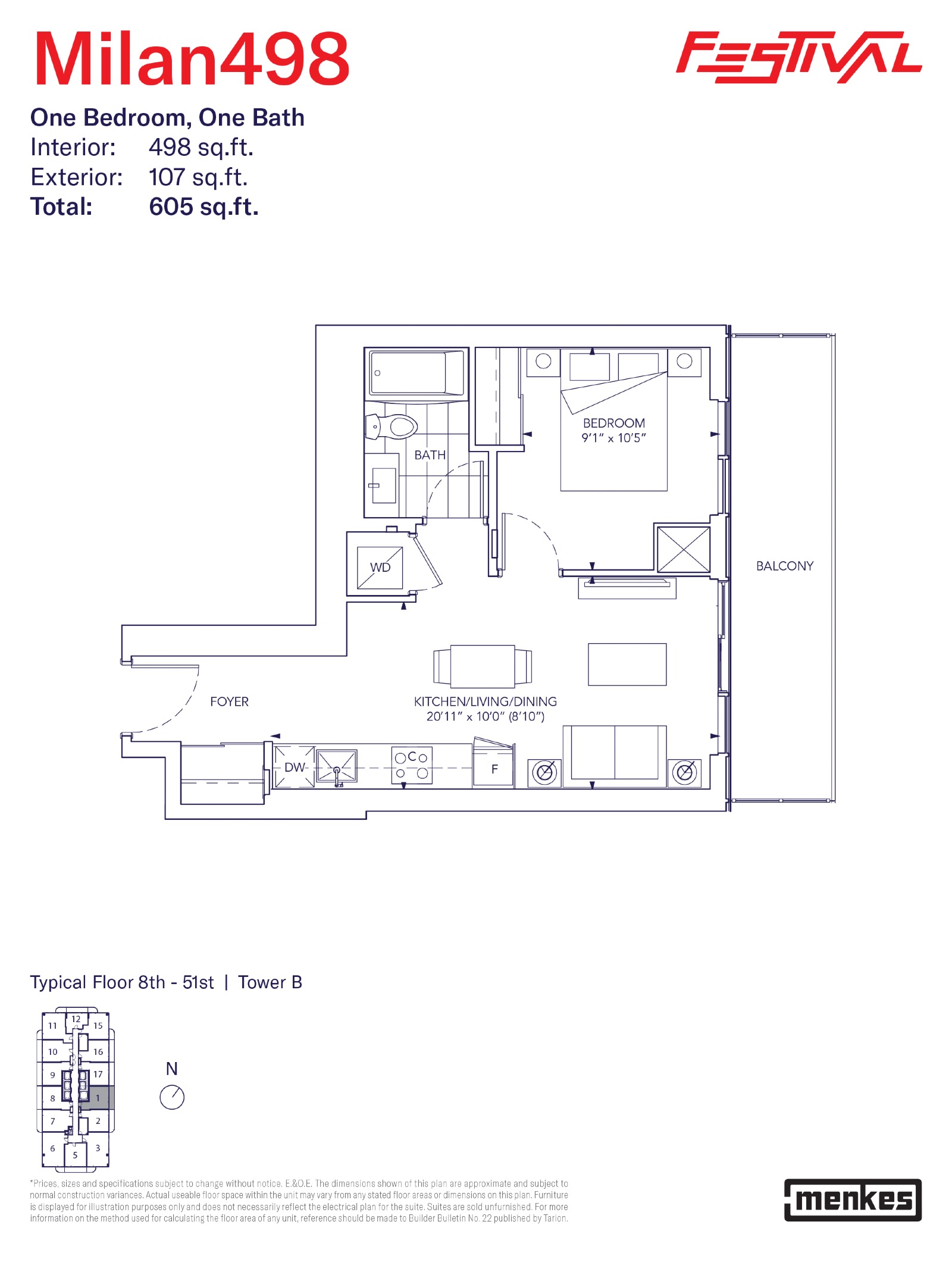 Milan 498 floor plan