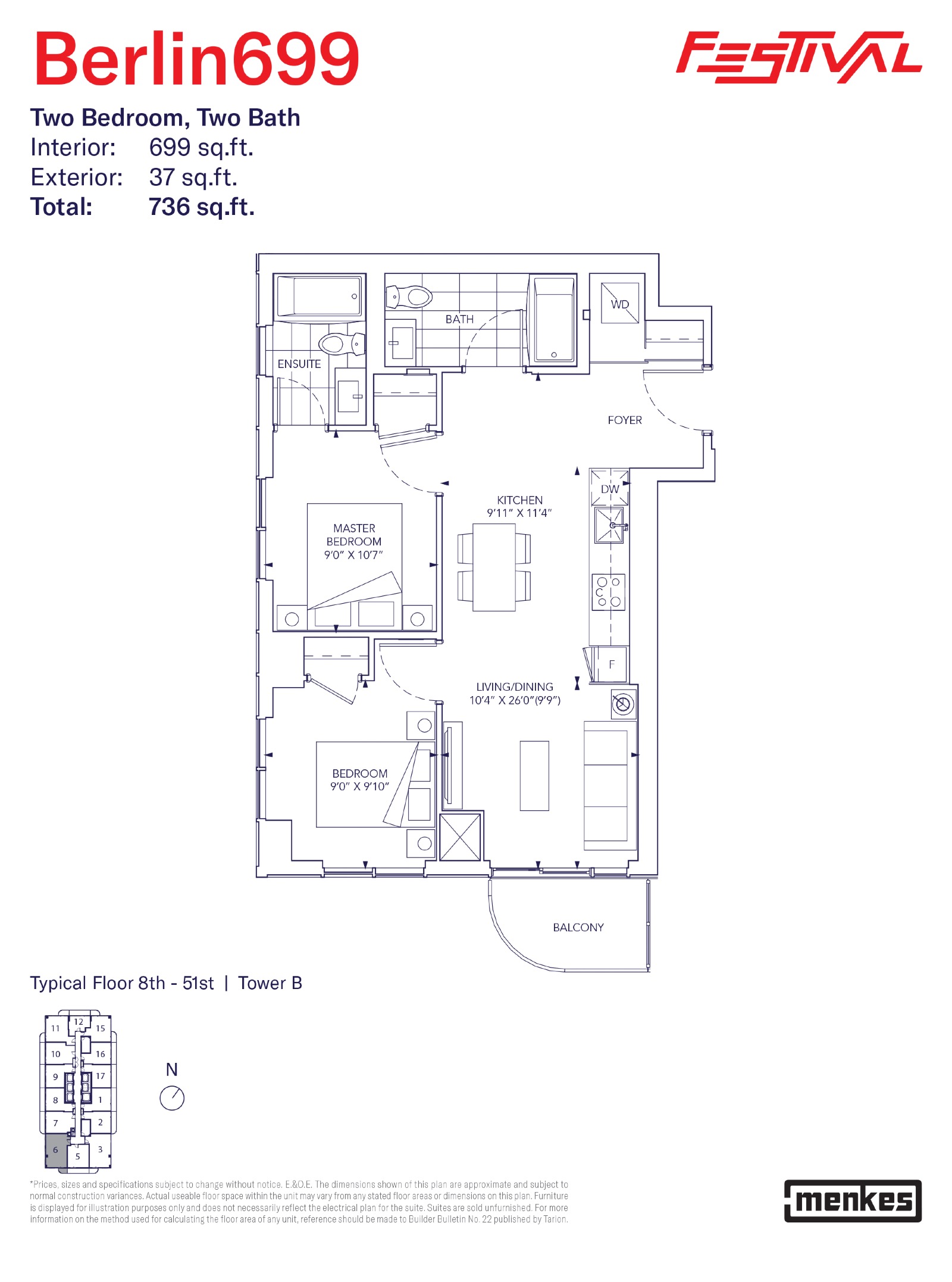 Berlin 699 floor plan