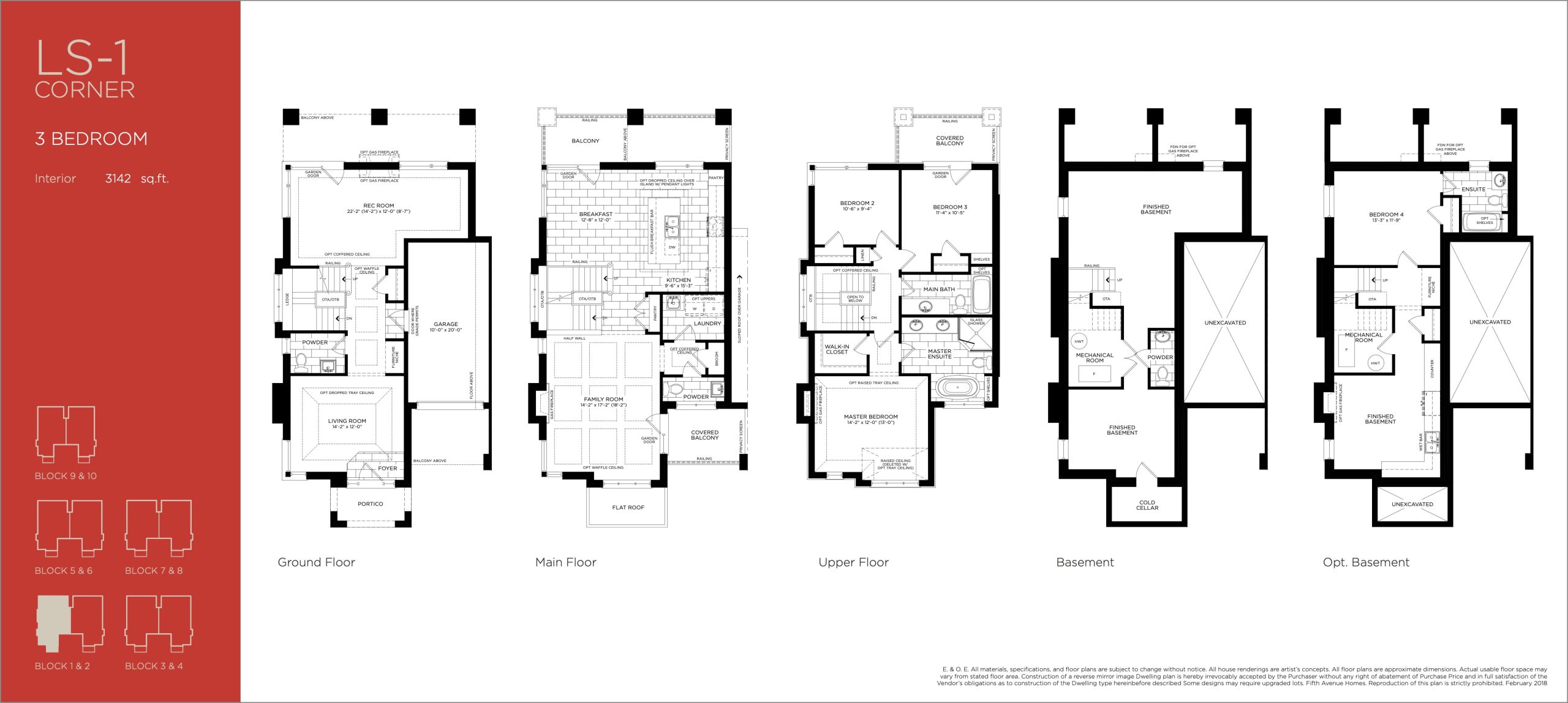 LS-1 Corner floor plan