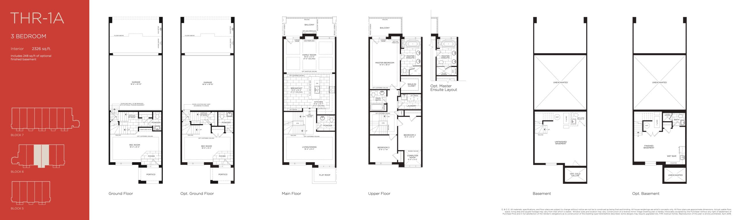 THR-1A floor plan