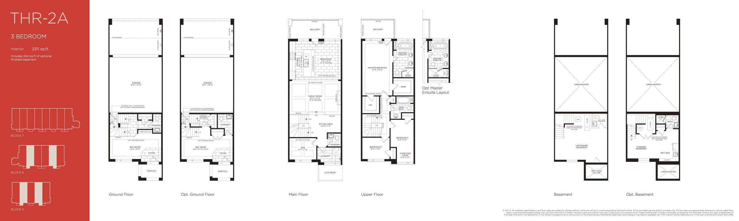 THR-2A floor plan