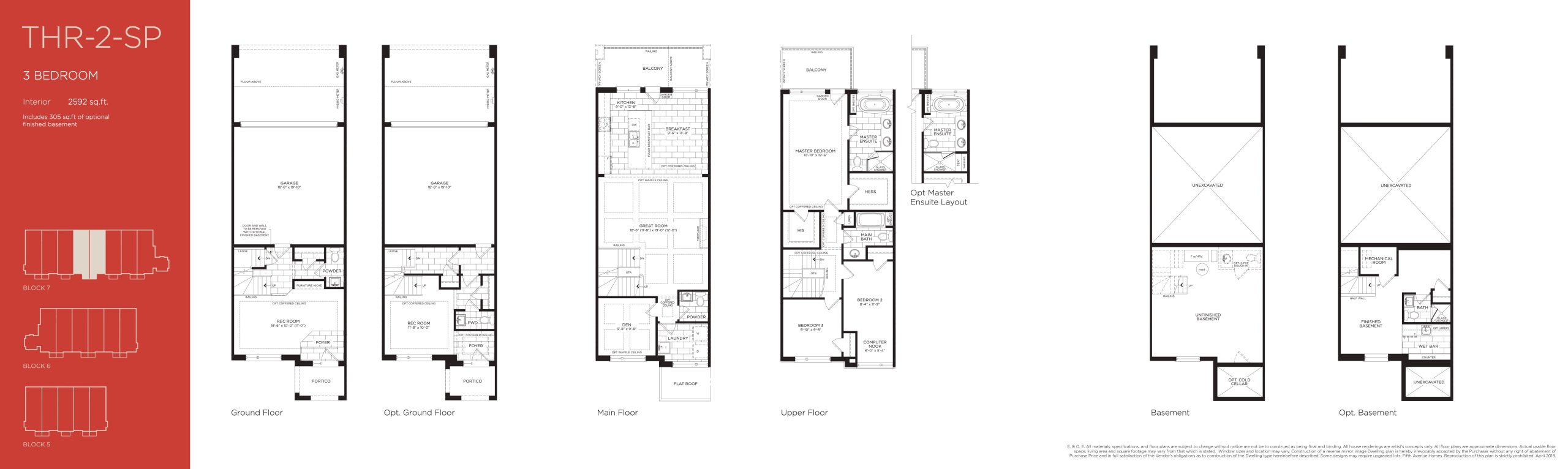 THR-2-SP floor plan