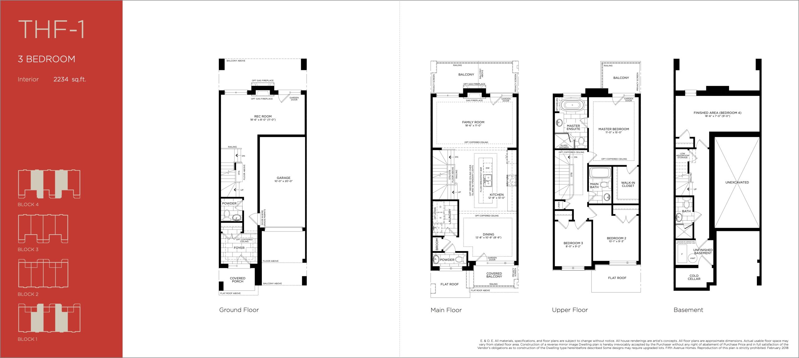 THF-1 floor plan