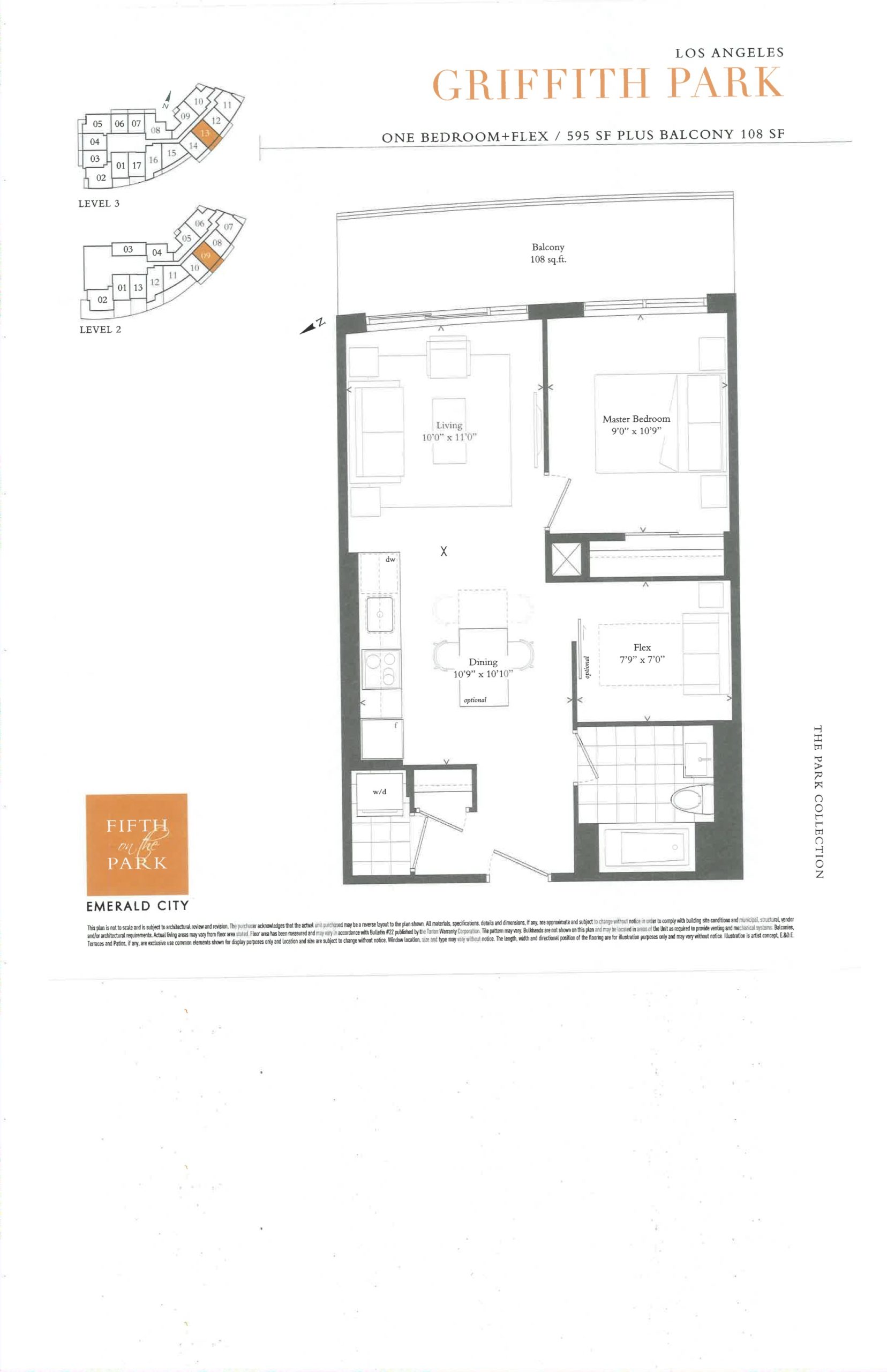 Los Angeles Griffith Park floor plan