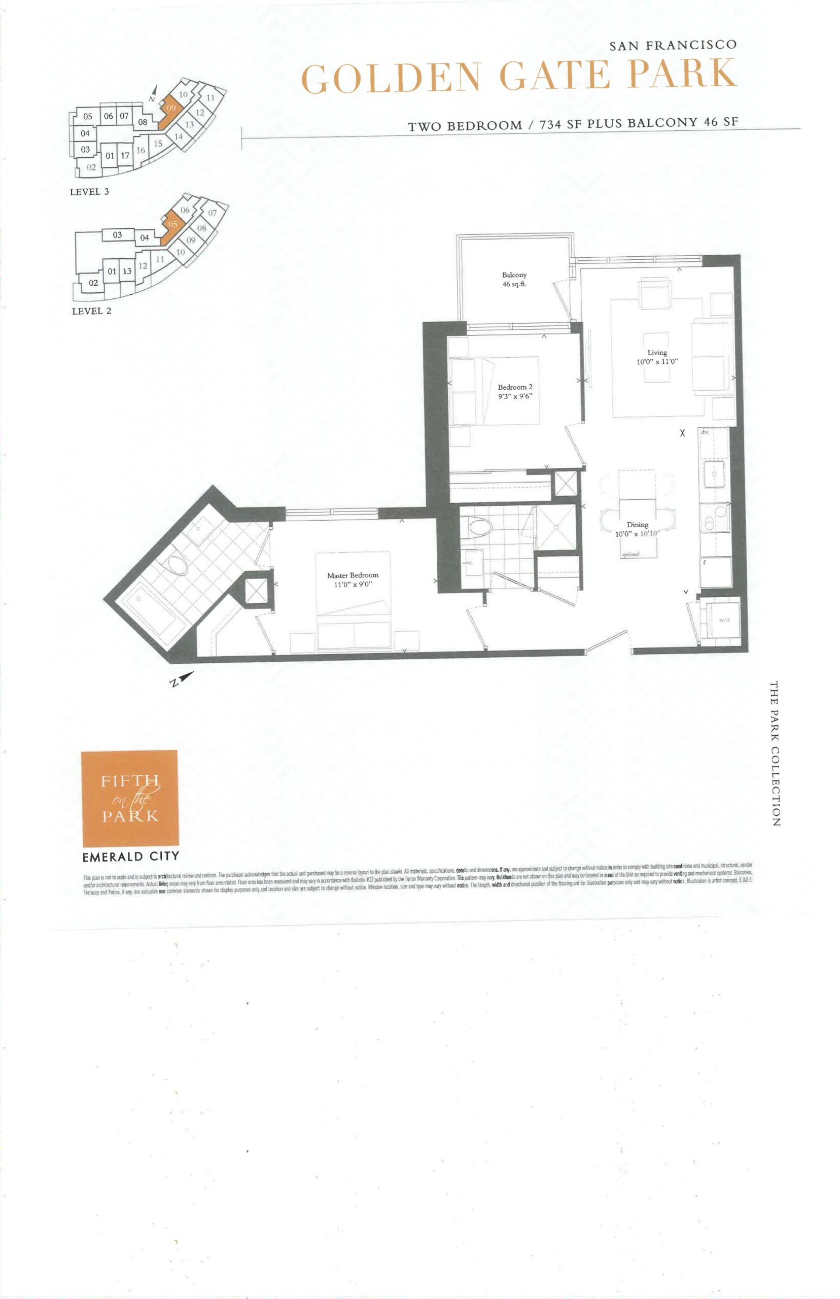 San Francisco Golden Gate Park floor plan