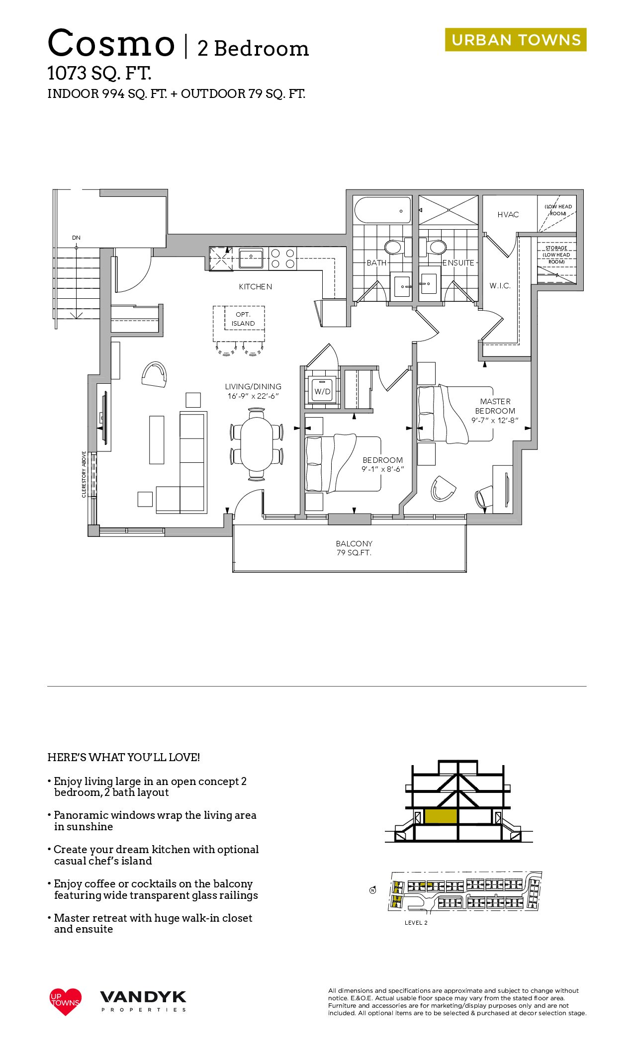 Cosmo floor plan