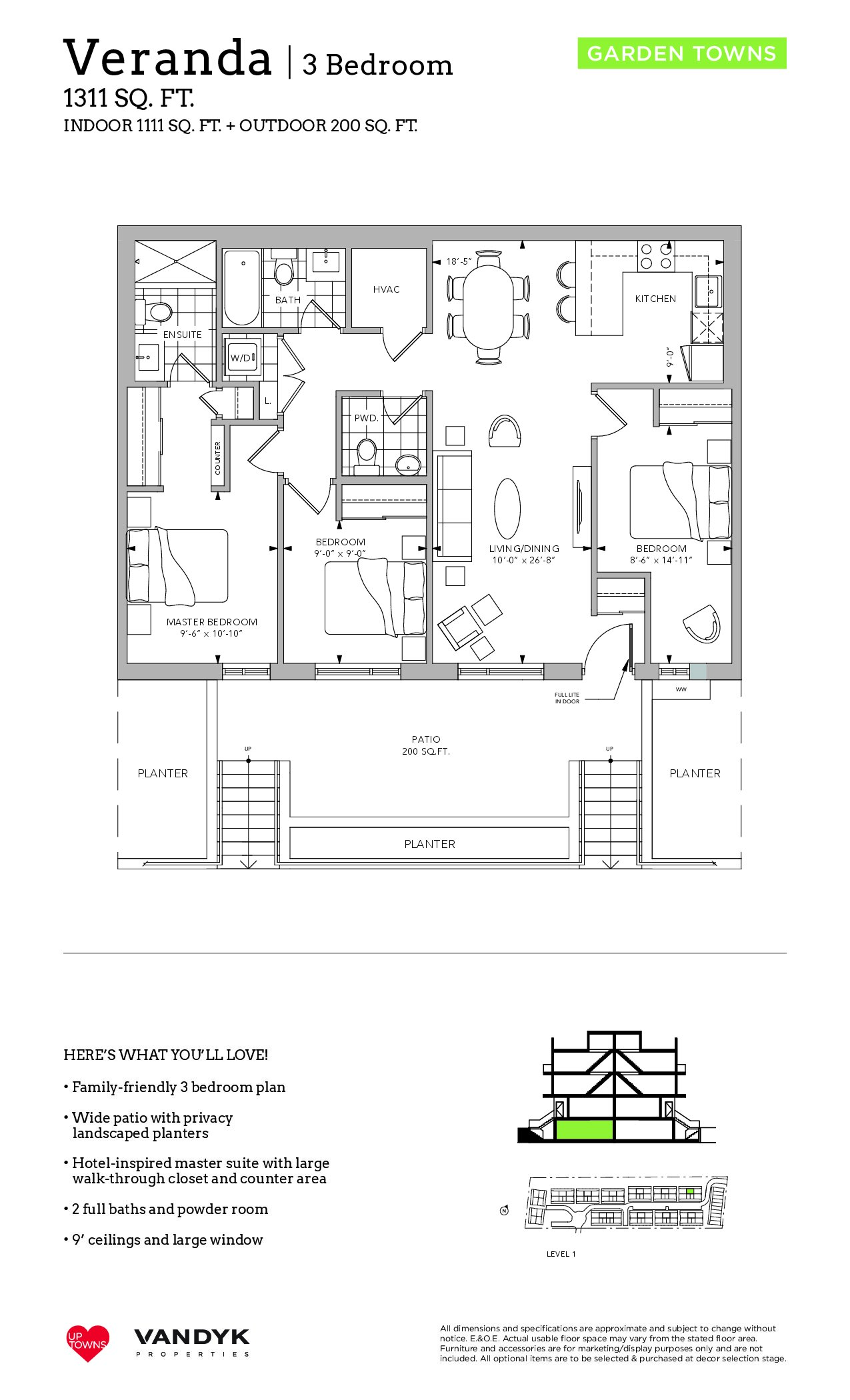 Veranda floor plan